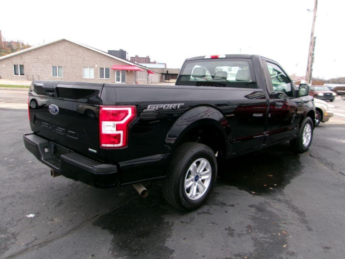 2018 BLACK FORD F150 XL SPORT (1FTMF1CP1JK) with an 2.7L engine, Automatic transmission, located at 501 E. Columbia St., Springfield, OH, 45503, (800) 262-7122, 39.925262, -83.801796 - *** 1 Owner w/ Clean CarFax *** XL Sport Appearance Package *** Ecoboost *** Power Windows and Locks *** CLEAN *** Tow *** Jay North Auto has offered hand picked vehicles since 1965! Our customer's enjoy a NO pressure buying experience with a small town feel. All of our vehicles get fully inspec - Photo#4