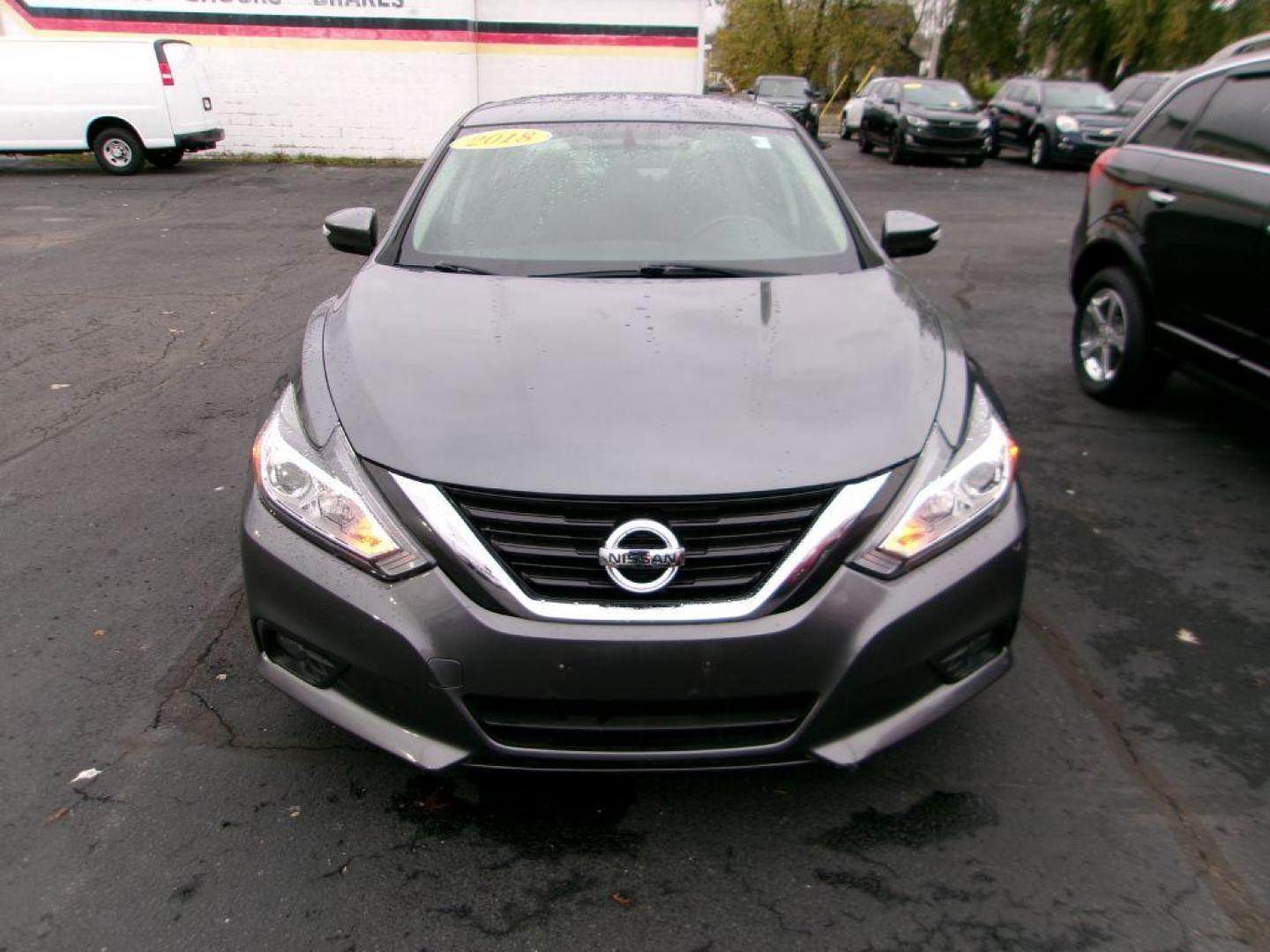 2018 GRAY NISSAN ALTIMA 2.5 SV (1N4AL3AP3JC) with an 2.5L engine, Continuously Variable transmission, located at 501 E. Columbia St., Springfield, OH, 45503, (800) 262-7122, 39.925262, -83.801796 - Photo#2