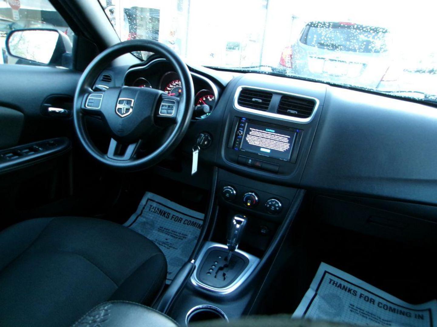 2013 SILVER DODGE AVENGER SE (1C3CDZAG4DN) with an 3.6L engine, Automatic transmission, located at 501 E. Columbia St., Springfield, OH, 45503, (800) 262-7122, 39.925262, -83.801796 - Photo#13