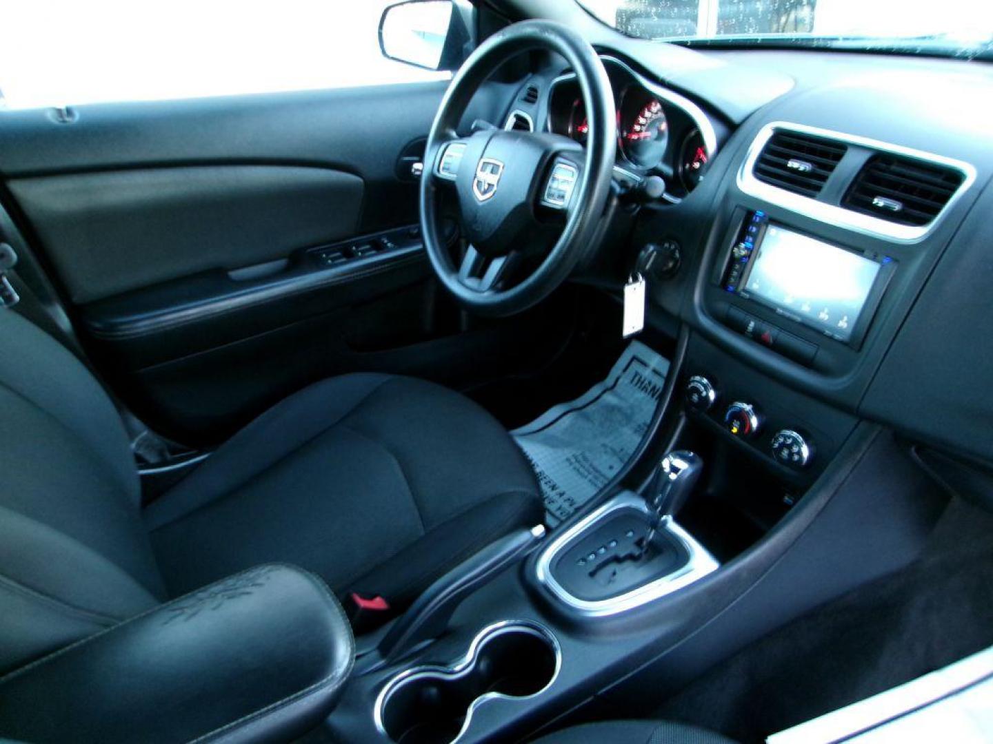 2013 SILVER DODGE AVENGER SE (1C3CDZAG4DN) with an 3.6L engine, Automatic transmission, located at 501 E. Columbia St., Springfield, OH, 45503, (800) 262-7122, 39.925262, -83.801796 - Photo#15