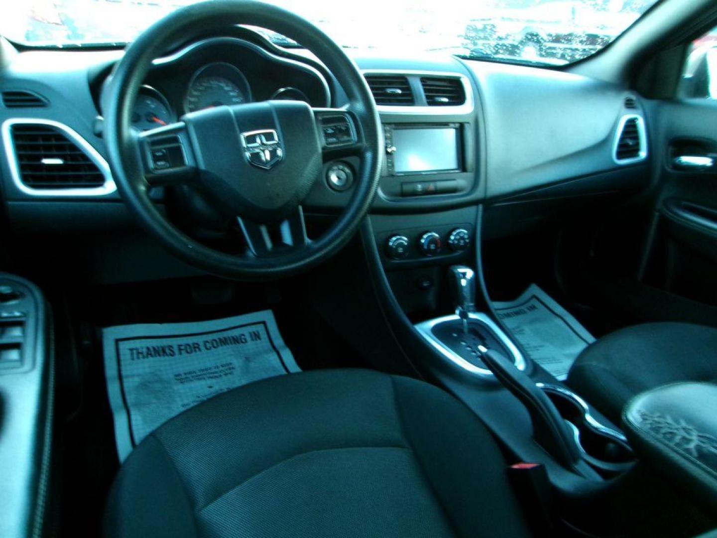 2013 SILVER DODGE AVENGER SE (1C3CDZAG4DN) with an 3.6L engine, Automatic transmission, located at 501 E. Columbia St., Springfield, OH, 45503, (800) 262-7122, 39.925262, -83.801796 - Photo#8