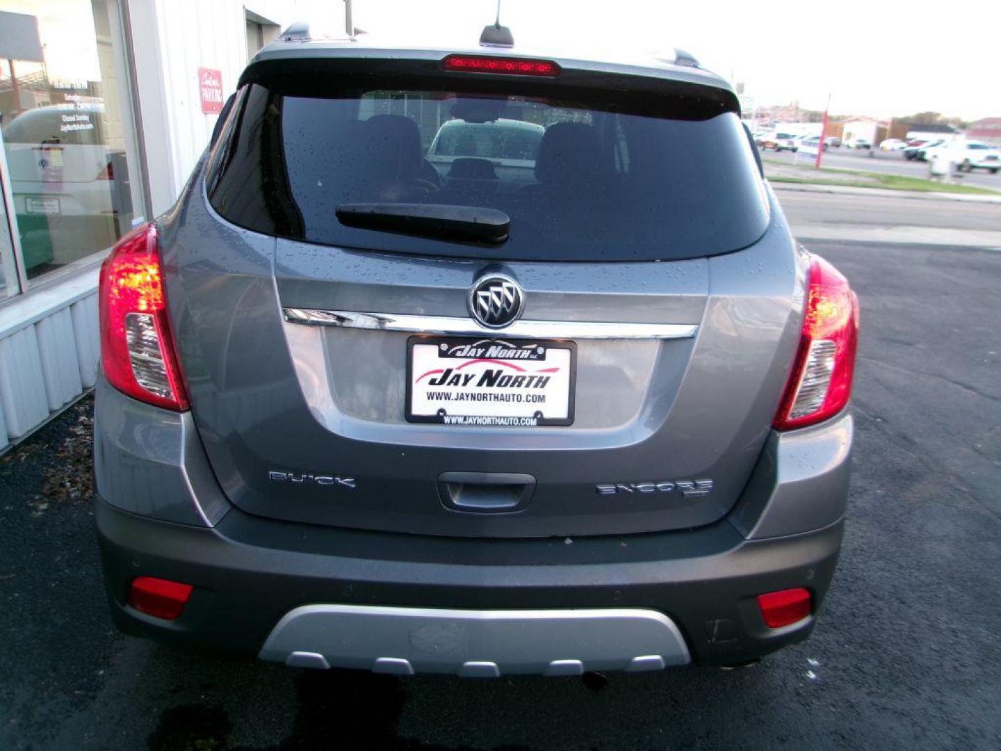 2015 GRAY BUICK ENCORE PREMIUM (KL4CJHSB2FB) with an 1.4L engine, Automatic transmission, located at 501 E. Columbia St., Springfield, OH, 45503, (800) 262-7122, 39.925262, -83.801796 - *** 1 Owner *** 30 Service Records *** Premium *** All Wheel Drive *** Serviced and Detailed *** Back Up Camera *** Heated Leather Seating *** Bose Audio *** Jay North Auto has offered hand picked vehicles since 1965! Our customer's enjoy a NO pressure buying experience with a small town feel. - Photo#5