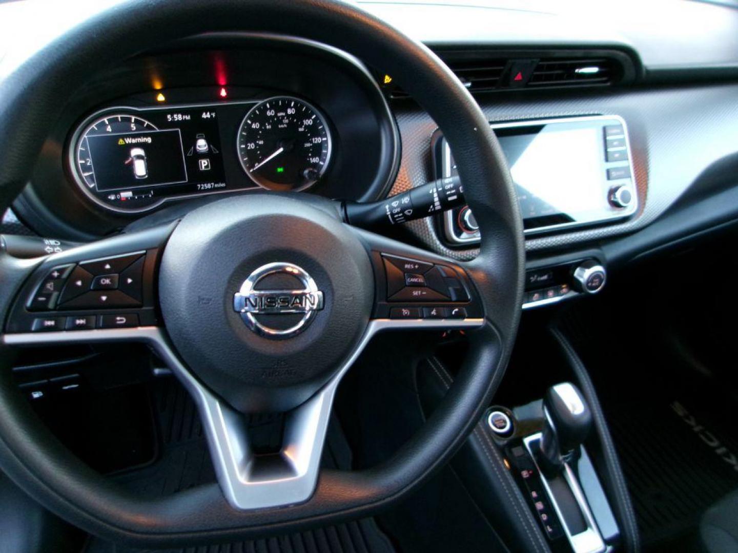 2019 RED NISSAN KICKS SV (3N1CP5CU4KL) with an 1.6L engine, Continuously Variable transmission, located at 501 E. Columbia St., Springfield, OH, 45503, (800) 262-7122, 39.925262, -83.801796 - Photo#12