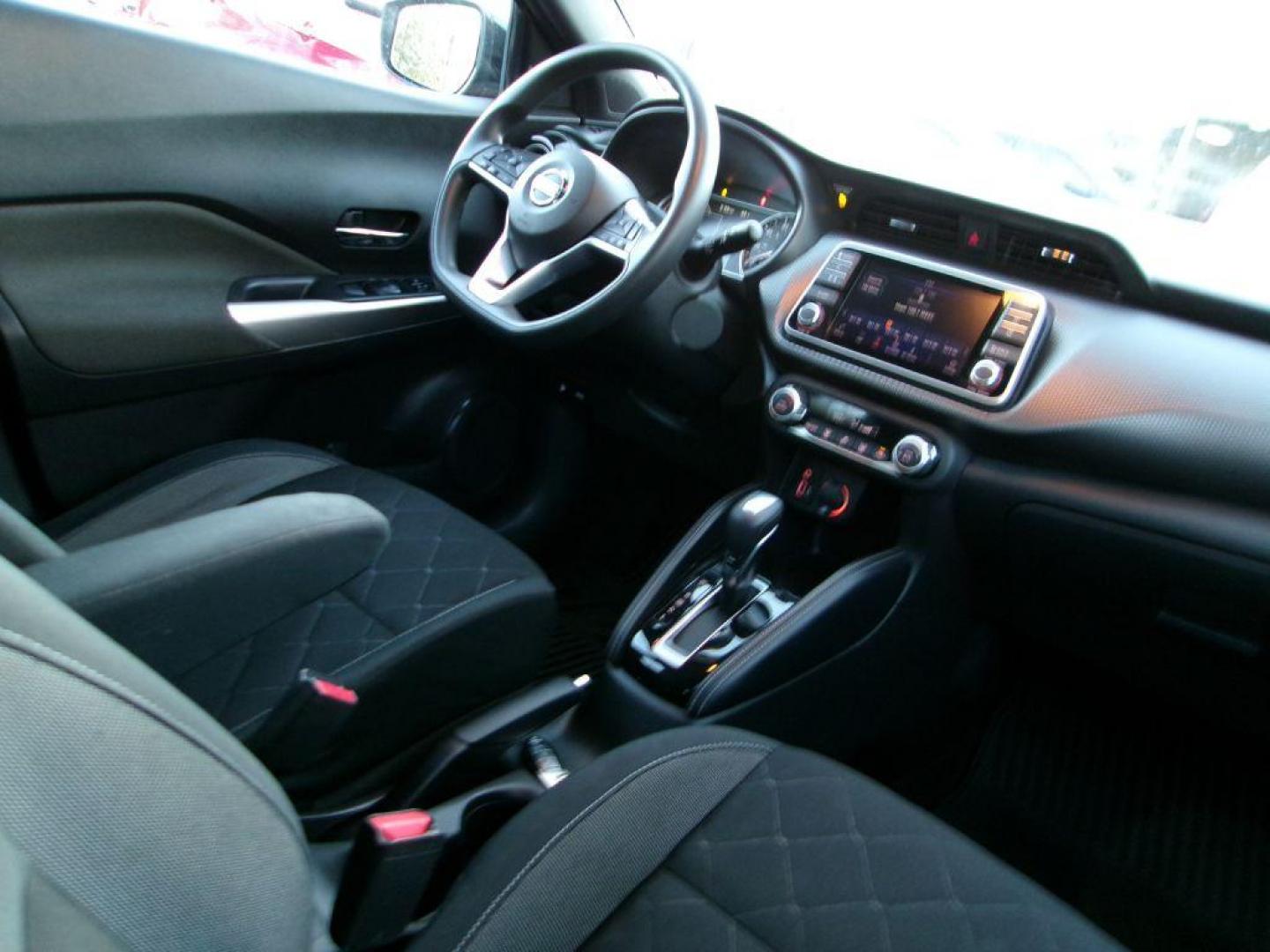 2019 RED NISSAN KICKS SV (3N1CP5CU4KL) with an 1.6L engine, Continuously Variable transmission, located at 501 E. Columbia St., Springfield, OH, 45503, (800) 262-7122, 39.925262, -83.801796 - Photo#14