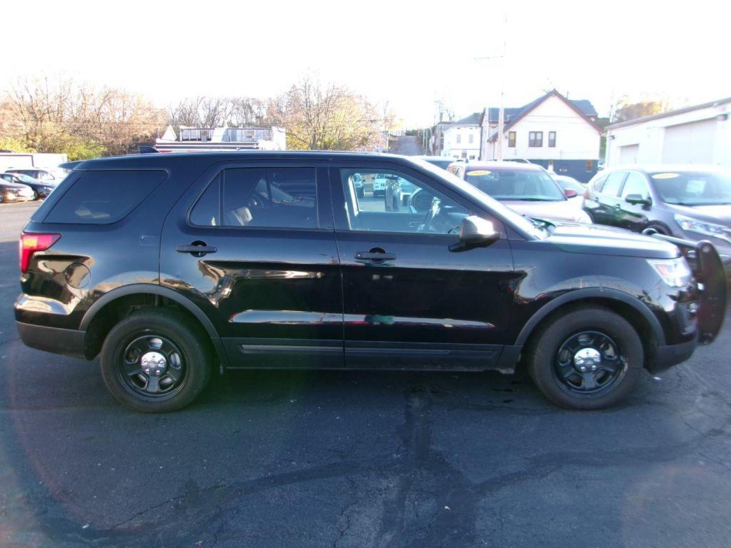 2017 BLACK FORD EXPLORER POLICE INTERCEPTOR (1FM5K8AR7HG) with an 3.7L engine, Automatic transmission, located at 501 E. Columbia St., Springfield, OH, 45503, (800) 262-7122, 39.925262, -83.801796 - ***POLICE INTERCEPTOR***AWD***Clean Carfax***New Front and Rear Pads and Rotors***Serviced and Detailed*** Jay North Auto has offered hand picked vehicles since 1965! Our customer's enjoy a NO pressure buying experience with a small town feel. All of our vehicles get fully inspected and detail - Photo#0