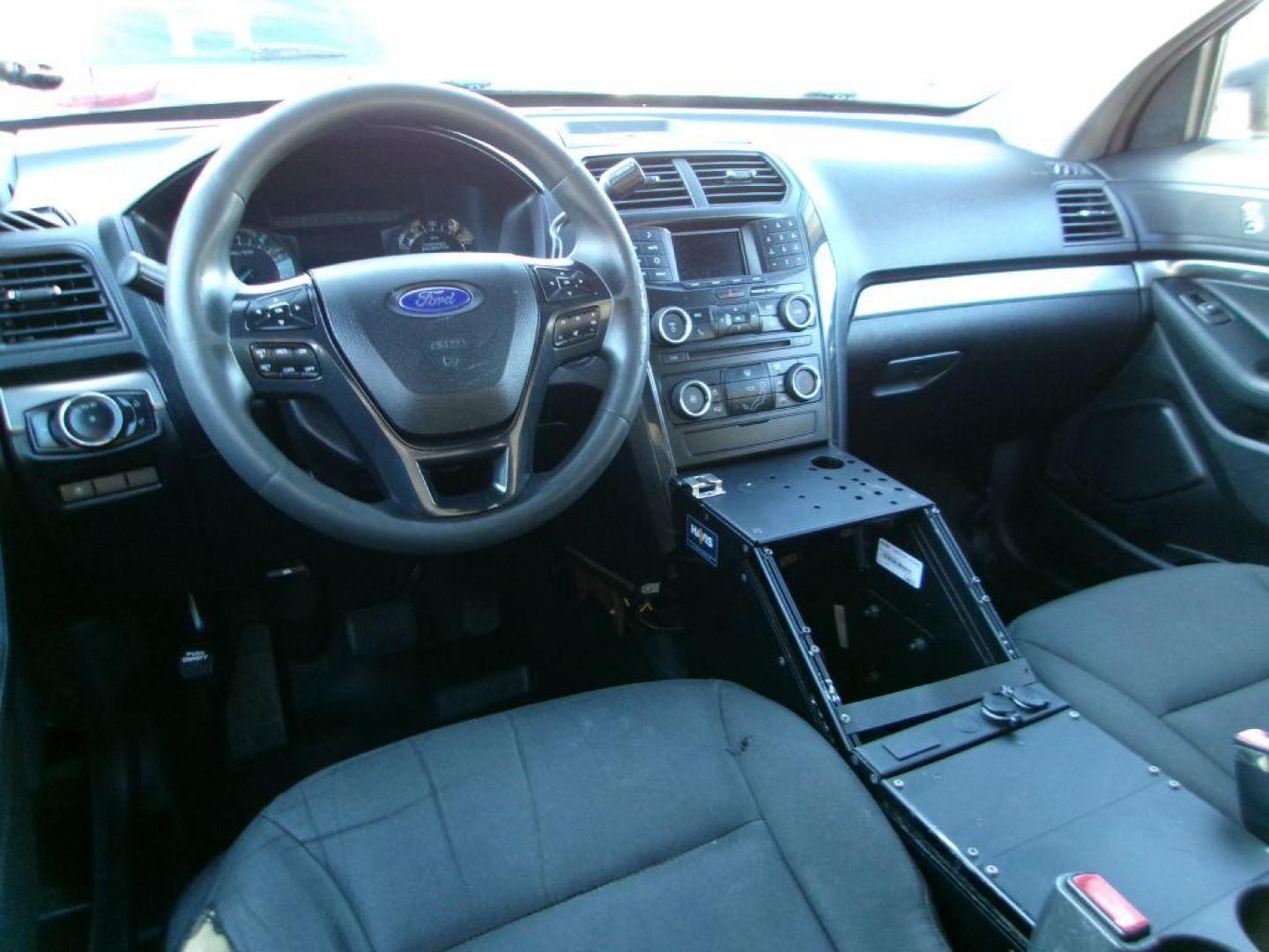 2017 BLACK FORD EXPLORER POLICE INTERCEPTOR (1FM5K8AR7HG) with an 3.7L engine, Automatic transmission, located at 501 E. Columbia St., Springfield, OH, 45503, (800) 262-7122, 39.925262, -83.801796 - ***POLICE INTERCEPTOR***AWD***Clean Carfax***New Front and Rear Pads and Rotors***Serviced and Detailed*** Jay North Auto has offered hand picked vehicles since 1965! Our customer's enjoy a NO pressure buying experience with a small town feel. All of our vehicles get fully inspected and detail - Photo#9