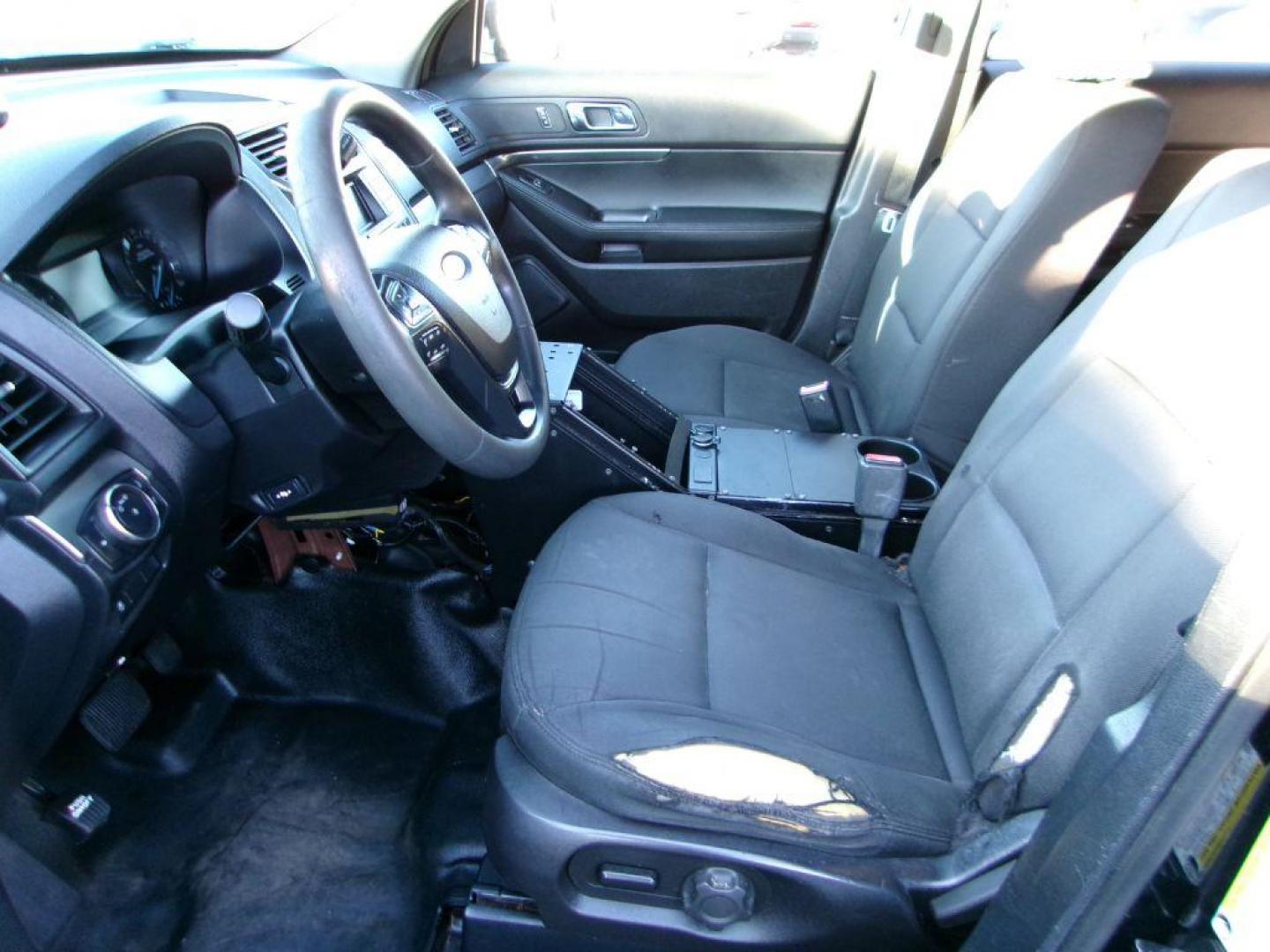 2017 BLACK FORD EXPLORER POLICE INTERCEPTOR (1FM5K8AR7HG) with an 3.7L engine, Automatic transmission, located at 501 E. Columbia St., Springfield, OH, 45503, (800) 262-7122, 39.925262, -83.801796 - ***POLICE INTERCEPTOR***AWD***Clean Carfax***New Front and Rear Pads and Rotors***Serviced and Detailed*** Jay North Auto has offered hand picked vehicles since 1965! Our customer's enjoy a NO pressure buying experience with a small town feel. All of our vehicles get fully inspected and detail - Photo#7