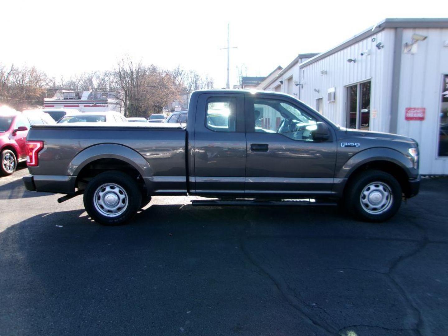 2016 GRAY FORD F150 SUPER CAB (1FTEX1C87GF) with an 3.5L engine, Automatic transmission, located at 501 E. Columbia St., Springfield, OH, 45503, (800) 262-7122, 39.925262, -83.801796 - Photo#0