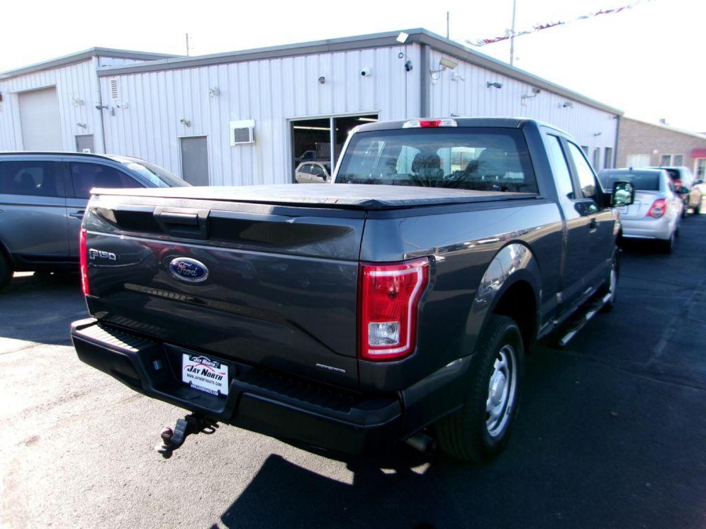 2016 GRAY FORD F150 SUPER CAB (1FTEX1C87GF) with an 3.5L engine, Automatic transmission, located at 501 E. Columbia St., Springfield, OH, 45503, (800) 262-7122, 39.925262, -83.801796 - Photo#3