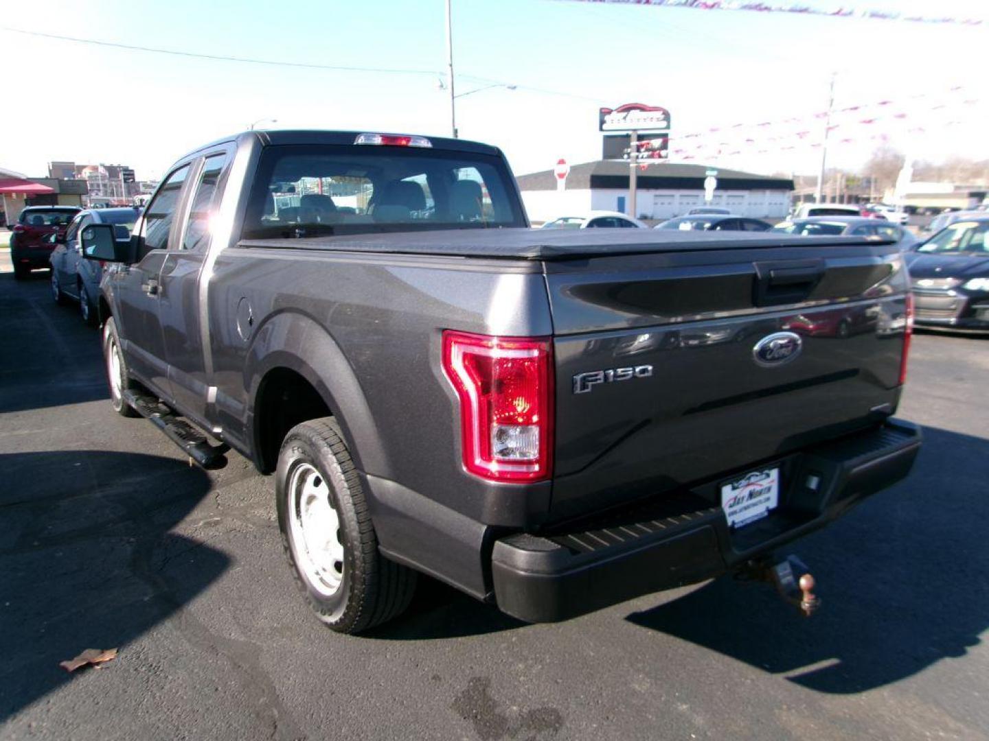 2016 GRAY FORD F150 SUPER CAB (1FTEX1C87GF) with an 3.5L engine, Automatic transmission, located at 501 E. Columbia St., Springfield, OH, 45503, (800) 262-7122, 39.925262, -83.801796 - Photo#5