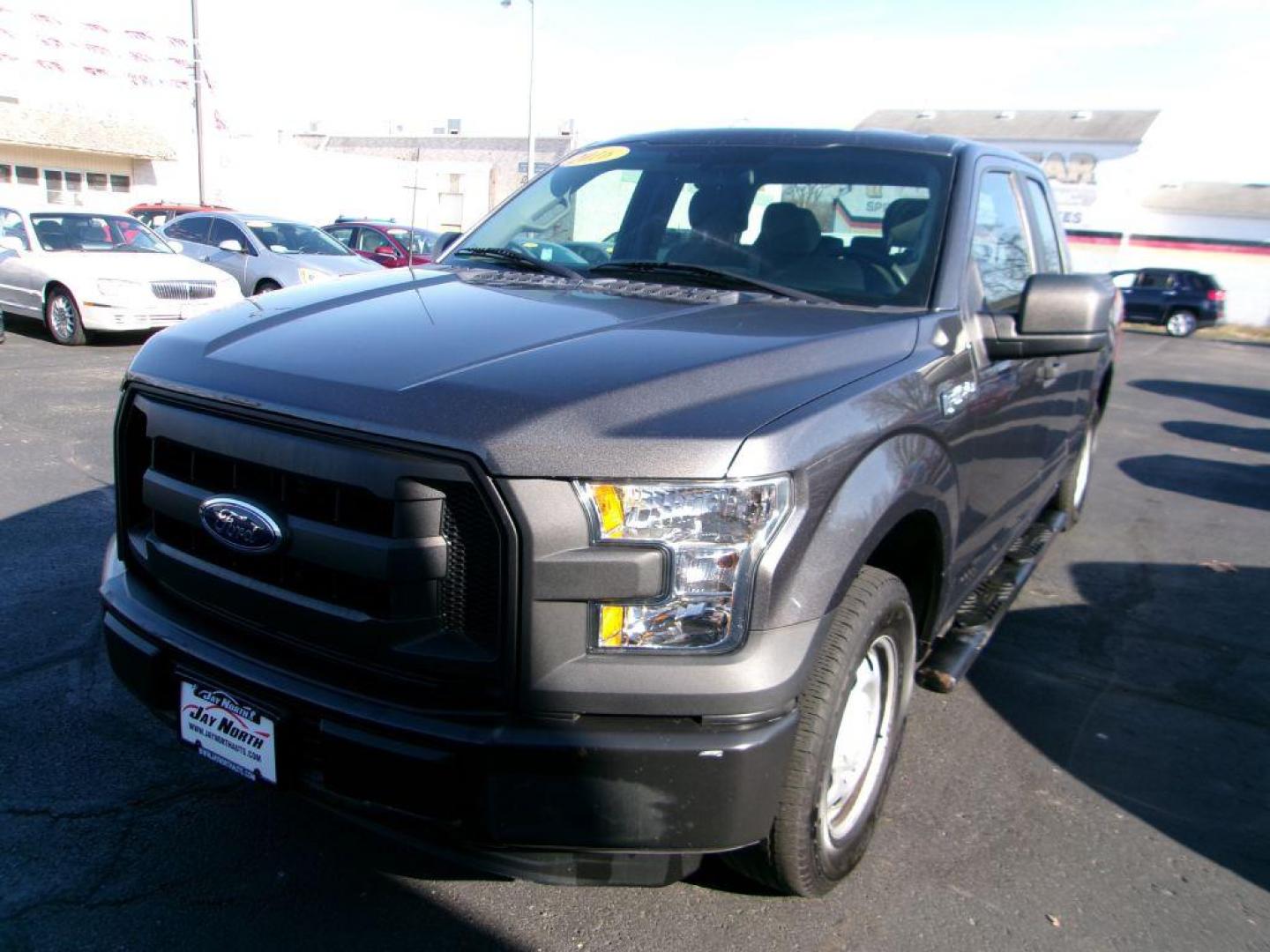 2016 GRAY FORD F150 SUPER CAB (1FTEX1C87GF) with an 3.5L engine, Automatic transmission, located at 501 E. Columbia St., Springfield, OH, 45503, (800) 262-7122, 39.925262, -83.801796 - Photo#6