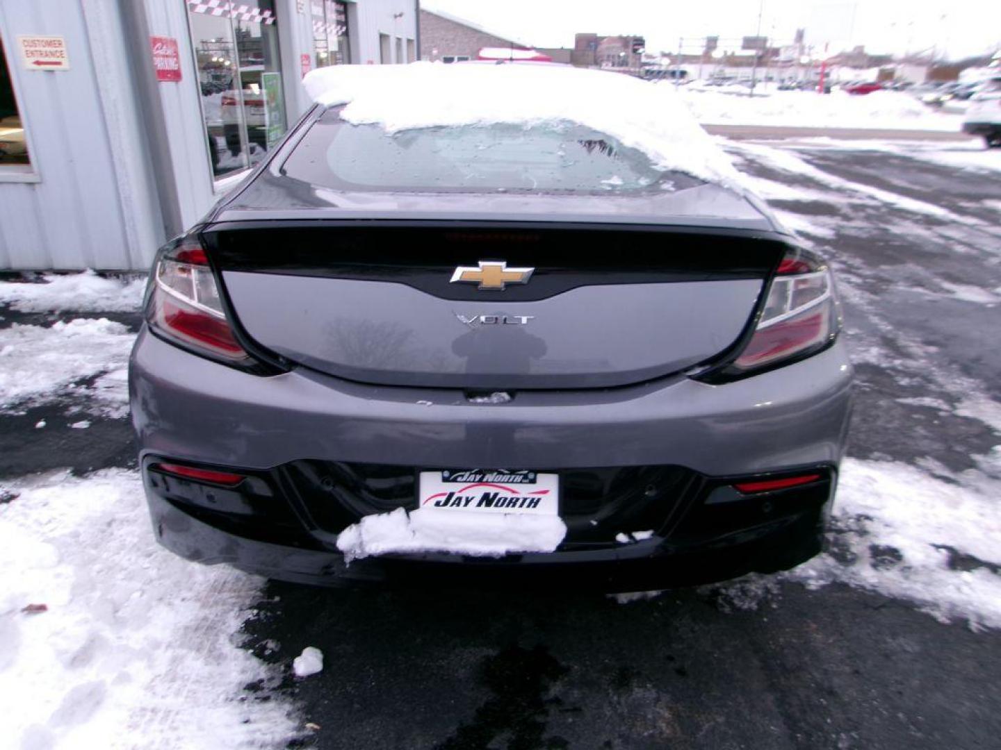 2018 GRAY CHEVROLET VOLT PREMIER (1G1RD6S5XJU) with an 1.5L engine, Automatic transmission, located at 501 E. Columbia St., Springfield, OH, 45503, (800) 262-7122, 39.925262, -83.801796 - Photo#4