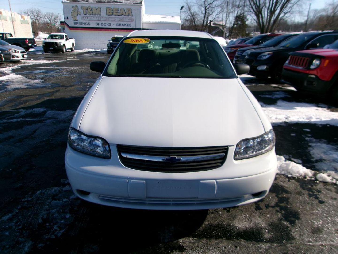 2002 WHITE CHEVROLET MALIBU (1G1ND52J12M) with an 3.1L engine, Automatic transmission, located at 501 E. Columbia St., Springfield, OH, 45503, (800) 262-7122, 39.925262, -83.801796 - Photo#1