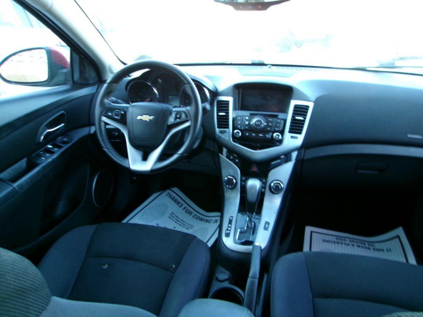 2014 RED CHEVROLET CRUZE LT (1G1PC5SB0E7) with an 1.4L engine, Automatic transmission, located at 501 E. Columbia St., Springfield, OH, 45503, (800) 262-7122, 39.925262, -83.801796 - Photo#7