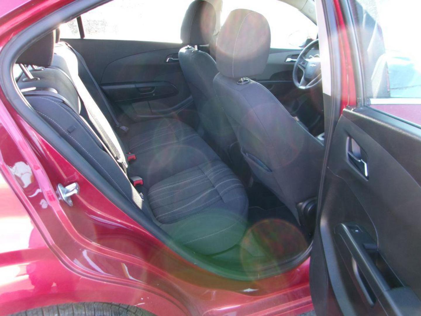 2016 RED CHEVROLET SONIC LT (1G1JC5SH9G4) with an 1.8L engine, Automatic transmission, located at 501 E. Columbia St., Springfield, OH, 45503, (800) 262-7122, 39.925262, -83.801796 - Photo#6