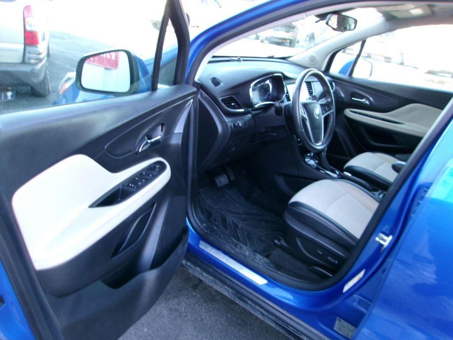 2017 BLUE BUICK ENCORE PREFERRED (KL4CJESBXHB) with an 1.4L engine, Automatic transmission, located at 501 E. Columbia St., Springfield, OH, 45503, (800) 262-7122, 39.925262, -83.801796 - Photo#11