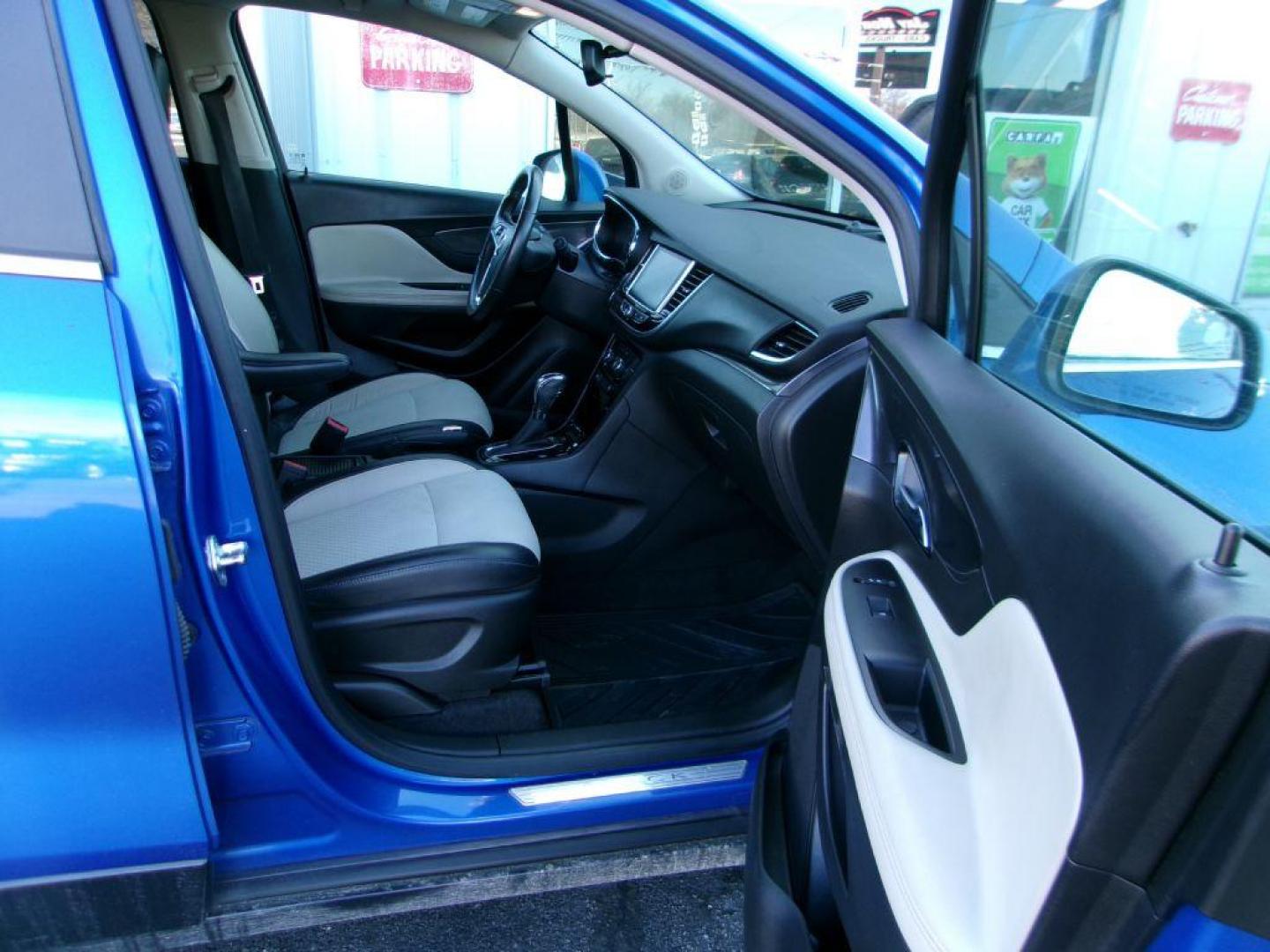 2017 BLUE BUICK ENCORE PREFERRED (KL4CJESBXHB) with an 1.4L engine, Automatic transmission, located at 501 E. Columbia St., Springfield, OH, 45503, (800) 262-7122, 39.925262, -83.801796 - Photo#15