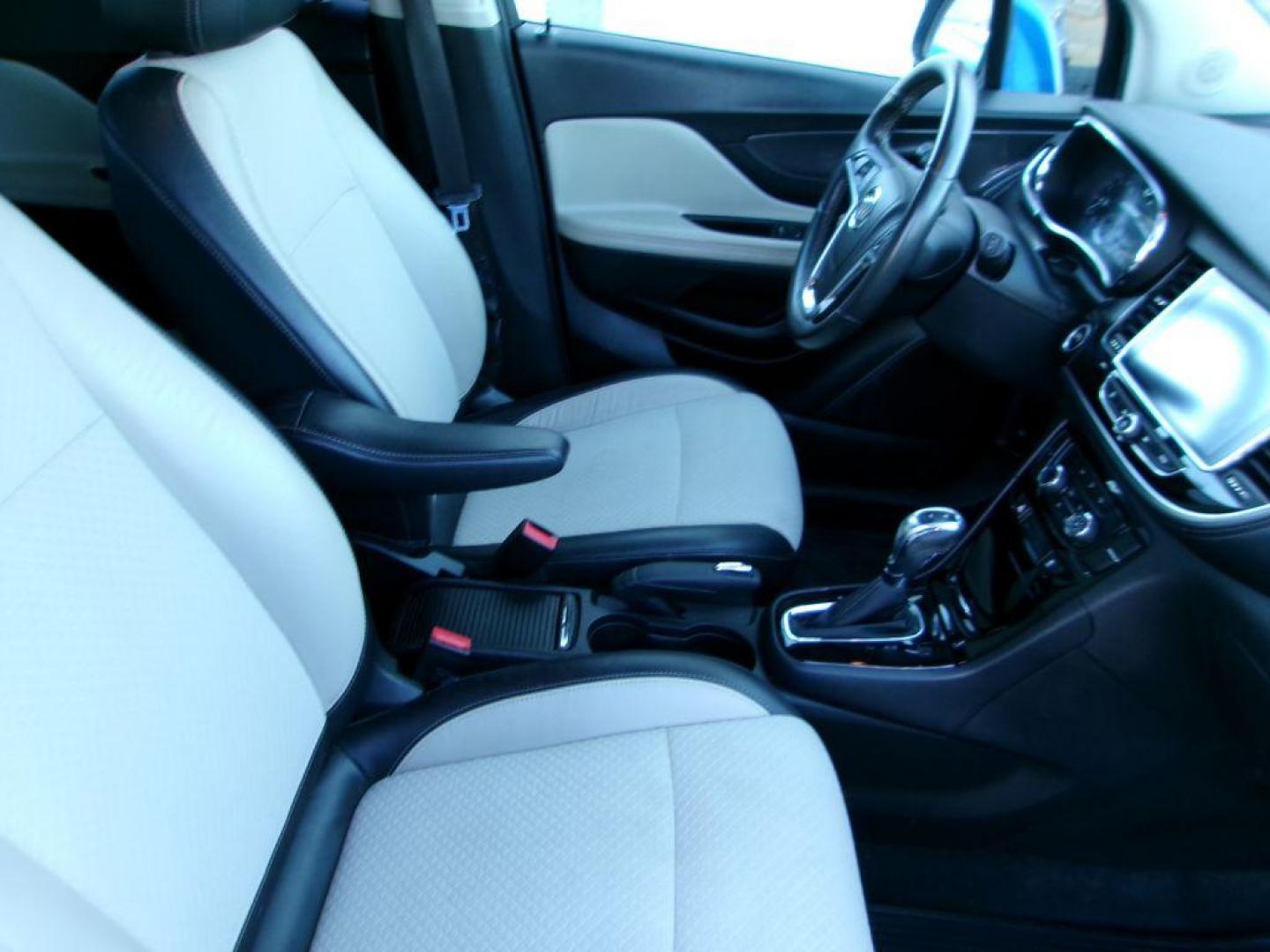2017 BLUE BUICK ENCORE PREFERRED (KL4CJESBXHB) with an 1.4L engine, Automatic transmission, located at 501 E. Columbia St., Springfield, OH, 45503, (800) 262-7122, 39.925262, -83.801796 - Photo#16