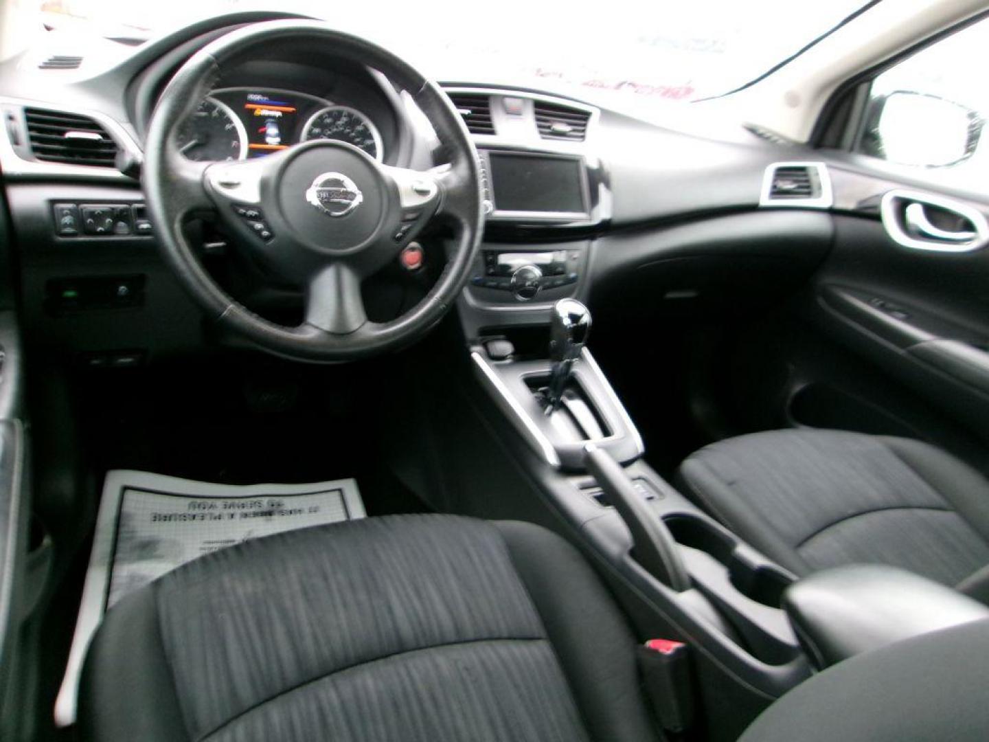 2019 GRAY NISSAN SENTRA S (3N1AB7APXKY) with an 1.8L engine, Continuously Variable transmission, located at 501 E. Columbia St., Springfield, OH, 45503, (800) 262-7122, 39.925262, -83.801796 - Photo#9