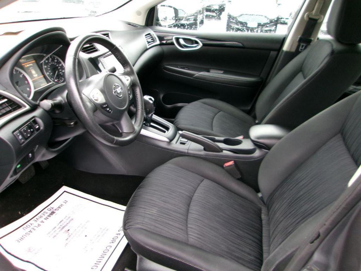 2019 GRAY NISSAN SENTRA S (3N1AB7APXKY) with an 1.8L engine, Continuously Variable transmission, located at 501 E. Columbia St., Springfield, OH, 45503, (800) 262-7122, 39.925262, -83.801796 - Photo#8