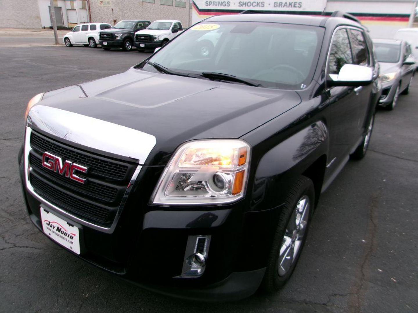 2015 BLACK GMC TERRAIN SLE (2GKALREK6F6) with an 2.4L engine, Automatic transmission, located at 501 E. Columbia St., Springfield, OH, 45503, (800) 262-7122, 39.925262, -83.801796 - *** SLE *** 2.4L FWD *** Heated Seats *** Back Up Camera *** Remote Start *** Moonroof *** Jay North Auto has offered hand picked vehicles since 1965! Our customer's enjoy a NO pressure buying experience with a small town feel. All of our vehicles get fully inspected and detailed. We are a pref - Photo#2