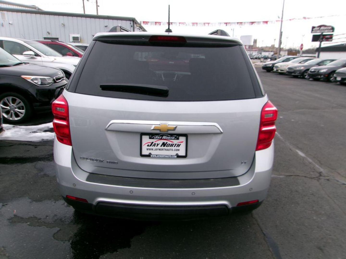 2017 SILVER CHEVROLET EQUINOX LT (2GNFLFEK6H6) with an 2.4L engine, Automatic transmission, located at 501 E. Columbia St., Springfield, OH, 45503, (800) 262-7122, 39.925262, -83.801796 - Photo#5