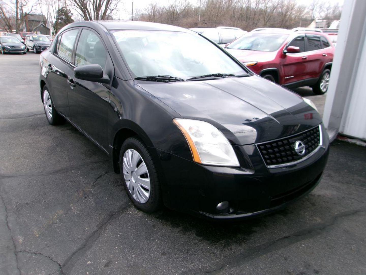 2009 BLACK NISSAN SENTRA 2.0 (3N1AB61E49L) with an 2.0L engine, Continuously Variable transmission, located at 501 E. Columbia St., Springfield, OH, 45503, (800) 262-7122, 39.925262, -83.801796 - Photo#2