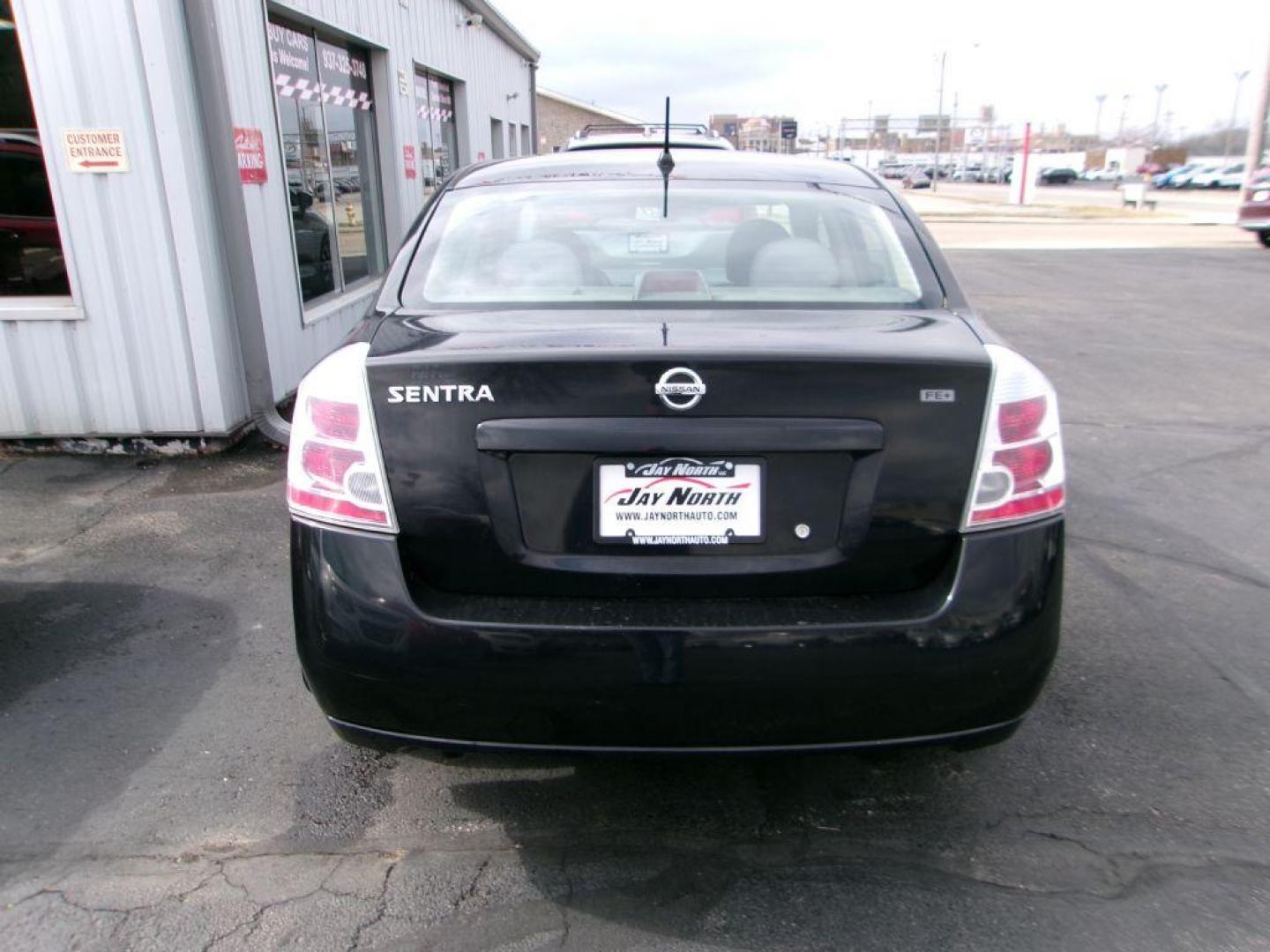 2009 BLACK NISSAN SENTRA 2.0 (3N1AB61E49L) with an 2.0L engine, Continuously Variable transmission, located at 501 E. Columbia St., Springfield, OH, 45503, (800) 262-7122, 39.925262, -83.801796 - Photo#4