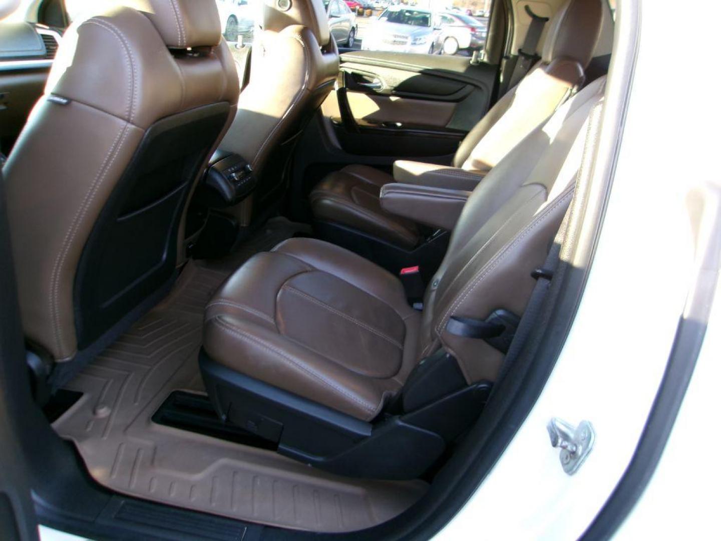 2014 WHITE GMC ACADIA SLT-1 (1GKKVRKD1EJ) with an 3.6L engine, Automatic transmission, located at 501 E. Columbia St., Springfield, OH, 45503, (800) 262-7122, 39.925262, -83.801796 - *** New Tires *** Leather *** Moonroof *** Remote Start *** LOADED *** Serviced and Detailed *** 34 Service Records on CarFax *** Jay North Auto has offered hand picked vehicles since 1965! Our customer's enjoy a NO pressure buying experience with a small town feel. All of our vehicles get fully - Photo#8