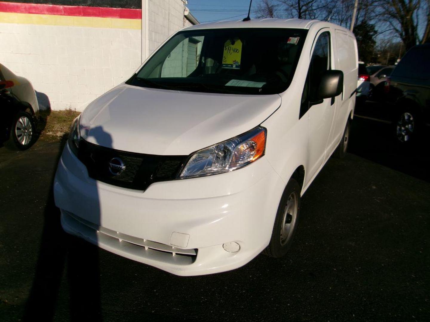 2021 WHITE NISSAN NV200 2.5S (3N6CM0KNXMK) with an 2.0L engine, Automatic transmission, located at 501 E. Columbia St., Springfield, OH, 45503, (800) 262-7122, 39.925262, -83.801796 - Photo#1