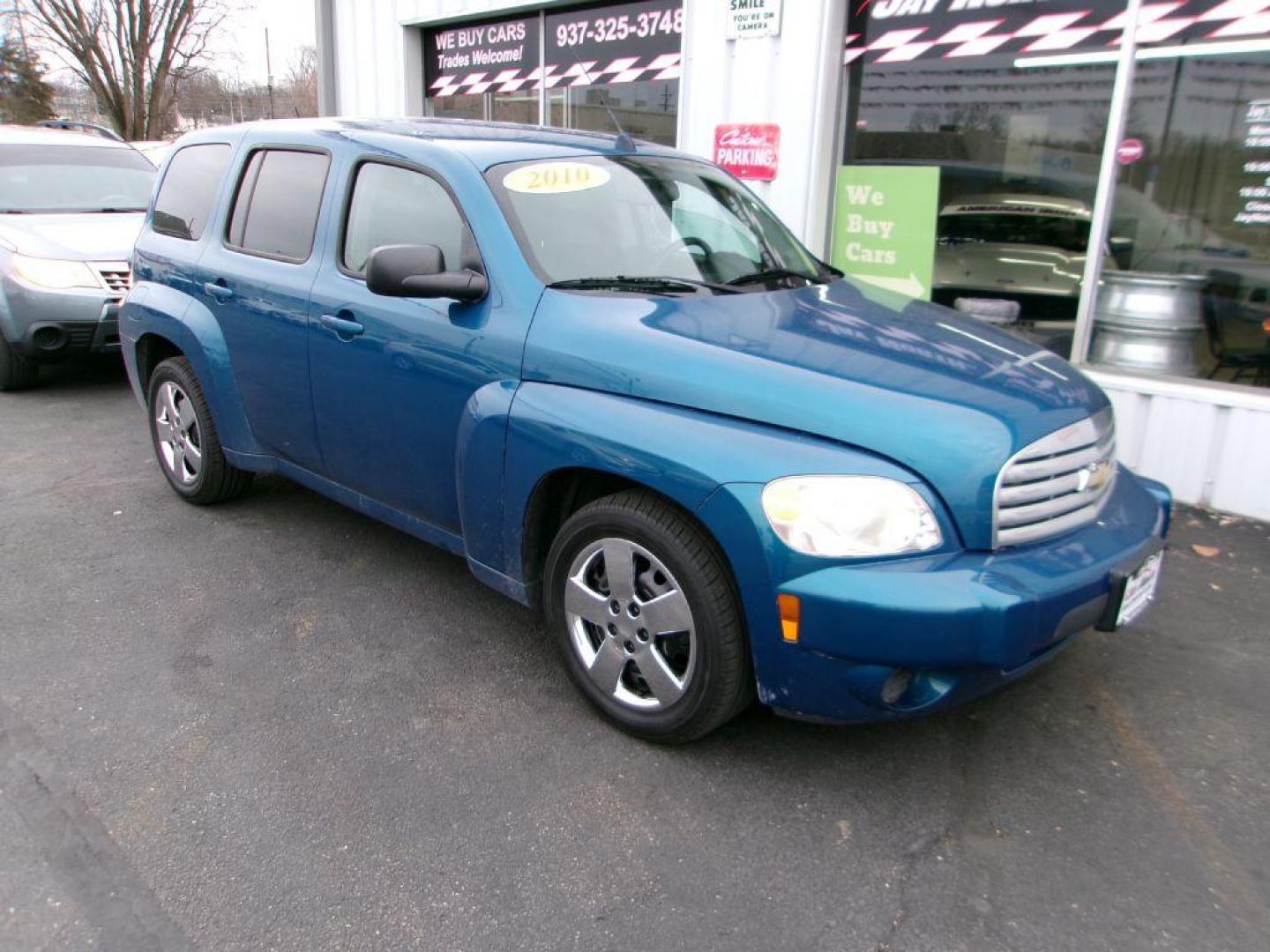 2010 BLUE CHEVROLET HHR LS (3GNBAEDB1AS) with an 2.2L engine, 5-Speed Manual transmission, located at 501 E. Columbia St., Springfield, OH, 45503, (800) 262-7122, 39.925262, -83.801796 - ***LS***Clean Carfax***Manual Transmission***SHARP!!!***New Battery***Serviced and Detailed*** Jay North Auto has offered hand picked vehicles since 1965! Our customer's enjoy a NO pressure buying experience with a small town feel. All of our vehicles get fully inspected and detailed. We are a - Photo#1