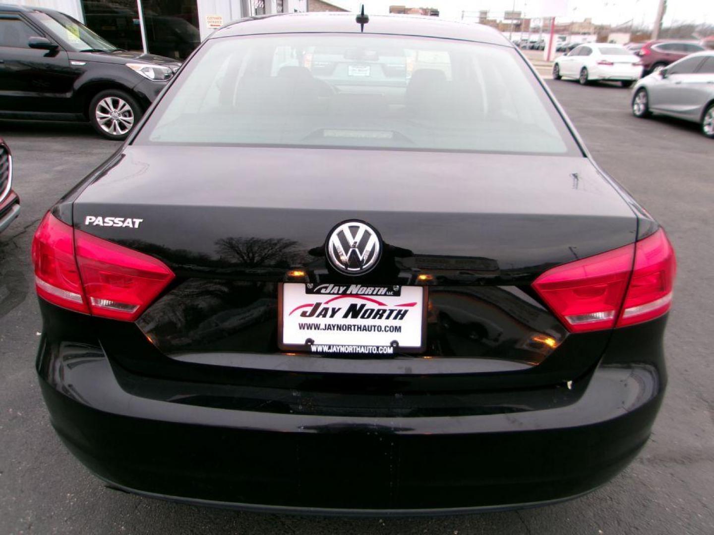 2012 BLACK VOLKSWAGEN PASSAT S (1VWAP7A36CC) with an 2.5L engine, Automatic transmission, located at 501 E. Columbia St., Springfield, OH, 45503, (800) 262-7122, 39.925262, -83.801796 - ***43 Service Records on Carfax***NICE***2.5L***Serviced and Detailed*** Jay North Auto has offered hand picked vehicles since 1965! Our customer's enjoy a NO pressure buying experience with a small town feel. All of our vehicles get fully inspected and detailed. We are a preferred dealer for - Photo#5