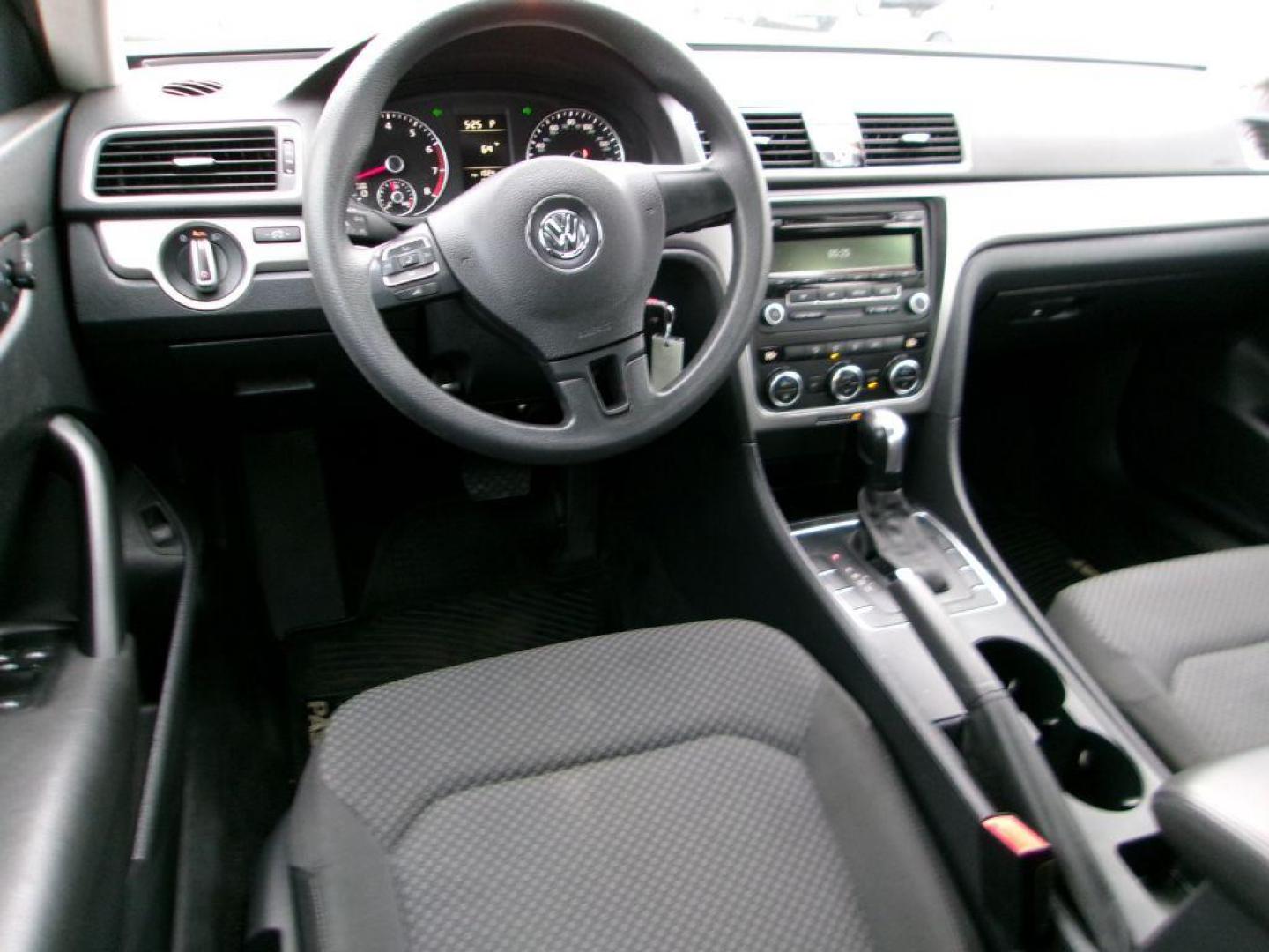 2012 BLACK VOLKSWAGEN PASSAT S (1VWAP7A36CC) with an 2.5L engine, Automatic transmission, located at 501 E. Columbia St., Springfield, OH, 45503, (800) 262-7122, 39.925262, -83.801796 - ***43 Service Records on Carfax***NICE***2.5L***Serviced and Detailed*** Jay North Auto has offered hand picked vehicles since 1965! Our customer's enjoy a NO pressure buying experience with a small town feel. All of our vehicles get fully inspected and detailed. We are a preferred dealer for - Photo#8