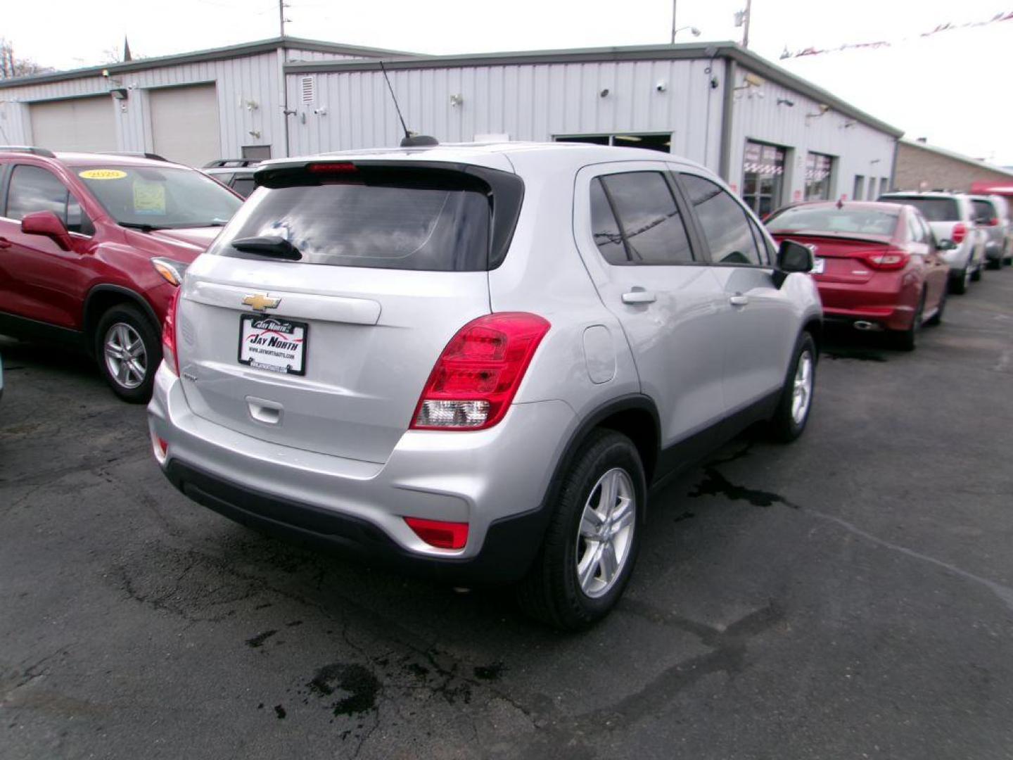 2019 SILVER CHEVROLET TRAX LS (3GNCJKSB9KL) with an 1.4L engine, Automatic transmission, located at 501 E. Columbia St., Springfield, OH, 45503, (800) 262-7122, 39.925262, -83.801796 - Photo#3