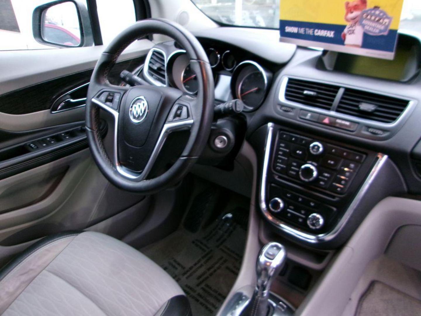 2015 SILVER BUICK ENCORE (KL4CJASB5FB) with an 1.4L engine, Automatic transmission, located at 501 E. Columbia St., Springfield, OH, 45503, (800) 262-7122, 39.925262, -83.801796 - *** Clean CarFax *** New Turbo *** Serviced and Detailed *** FWD *** Jay North Auto has offered hand picked vehicles since 1965! Our customer's enjoy a NO pressure buying experience with a small town feel. All of our vehicles get fully inspected and detailed. We are a preferred dealer for many - Photo#15