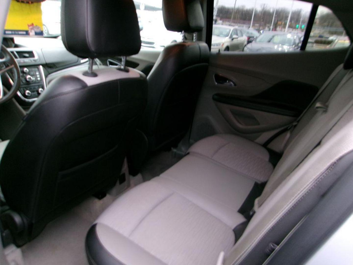 2015 SILVER BUICK ENCORE (KL4CJASB5FB) with an 1.4L engine, Automatic transmission, located at 501 E. Columbia St., Springfield, OH, 45503, (800) 262-7122, 39.925262, -83.801796 - *** Clean CarFax *** New Turbo *** Serviced and Detailed *** FWD *** Jay North Auto has offered hand picked vehicles since 1965! Our customer's enjoy a NO pressure buying experience with a small town feel. All of our vehicles get fully inspected and detailed. We are a preferred dealer for many - Photo#7