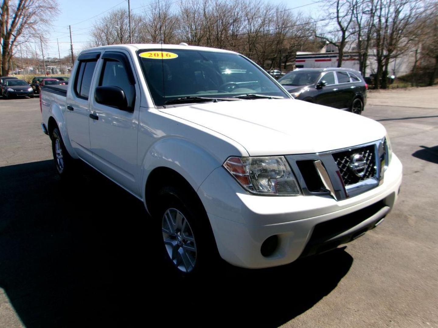 2016 WHITE NISSAN FRONTIER SV (1N6AD0EV7GN) with an 4.0L engine, Automatic transmission, located at 501 E. Columbia St., Springfield, OH, 45503, (800) 262-7122, 39.925262, -83.801796 - *** SV *** New Tires *** 4x4 *** Serviced and Detailed *** 4.0L V6 *** Clean CarFax *** Jay North Auto has offered hand picked vehicles since 1965! Our customer's enjoy a NO pressure buying experience with a small town feel. All of our vehicles get fully inspected and detailed. We are a preferr - Photo#2