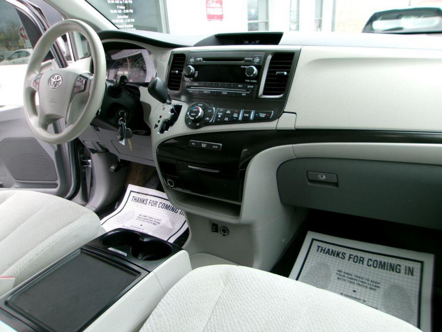 2014 GRAY TOYOTA SIENNA LE (5TDKK3DC3ES) with an 3.5L engine, Automatic transmission, located at 501 E. Columbia St., Springfield, OH, 45503, (800) 262-7122, 39.925262, -83.801796 - ***Clean Carfax***Drivers Rear Power Sliding Door Not Working***New Battery***LE***3.5L V6***3rd Row Seating***Serviced and Detailed*** Jay North Auto has offered hand picked vehicles since 1965! Our customer's enjoy a NO pressure buying experience with a small town feel. All of our vehicles g - Photo#16