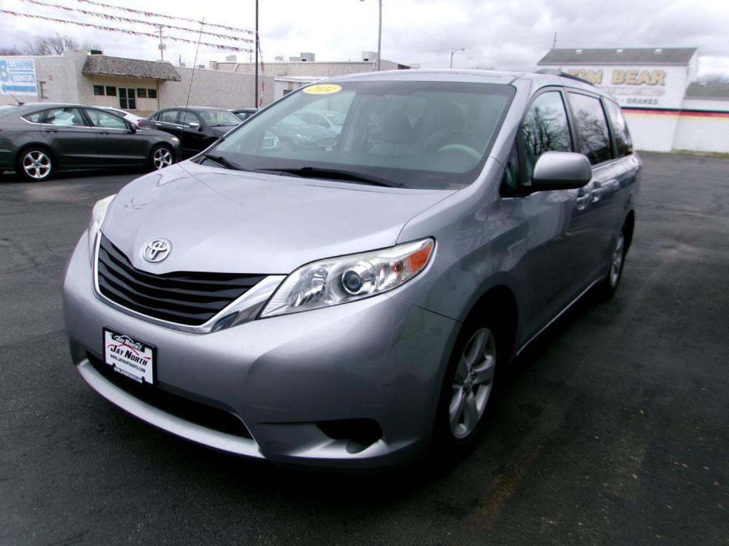 2014 GRAY TOYOTA SIENNA LE (5TDKK3DC3ES) with an 3.5L engine, Automatic transmission, located at 501 E. Columbia St., Springfield, OH, 45503, (800) 262-7122, 39.925262, -83.801796 - ***Clean Carfax***Drivers Rear Power Sliding Door Not Working***New Battery***LE***3.5L V6***3rd Row Seating***Serviced and Detailed*** Jay North Auto has offered hand picked vehicles since 1965! Our customer's enjoy a NO pressure buying experience with a small town feel. All of our vehicles g - Photo#6