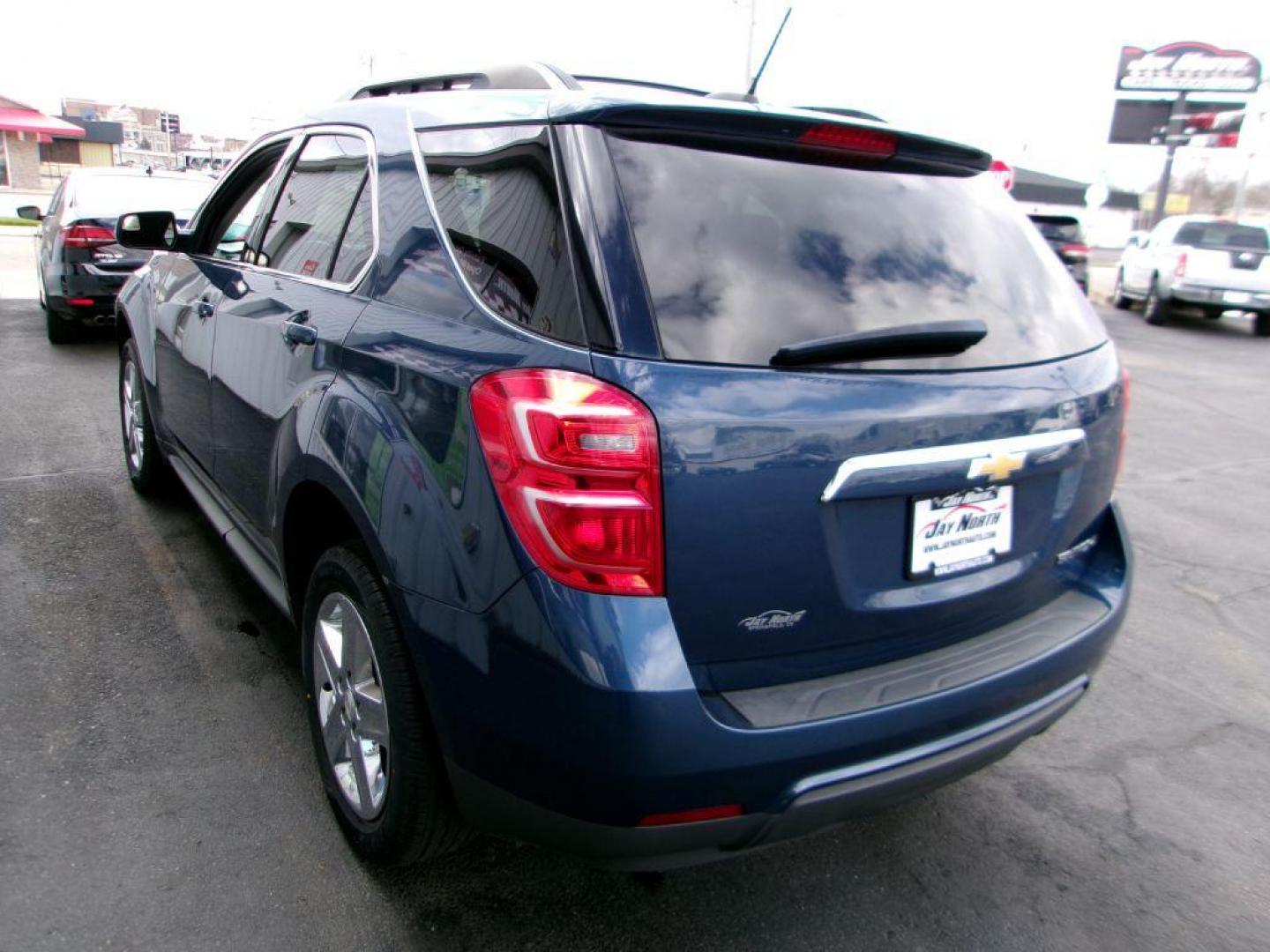 2016 BLUE CHEVROLET EQUINOX LT (2GNALCEK3G6) with an 2.4L engine, Automatic transmission, located at 501 E. Columbia St., Springfield, OH, 45503, (800) 262-7122, 39.925262, -83.801796 - ***New Timing***New Tires***New Rear Pads and Rotors***Replaced Front Struts and Sway Bar Links***Serviced and Detailed*** Jay North Auto has offered hand picked vehicles since 1965! Our customer's enjoy a NO pressure buying experience with a small town feel. All of our vehicles get fully inspec - Photo#4