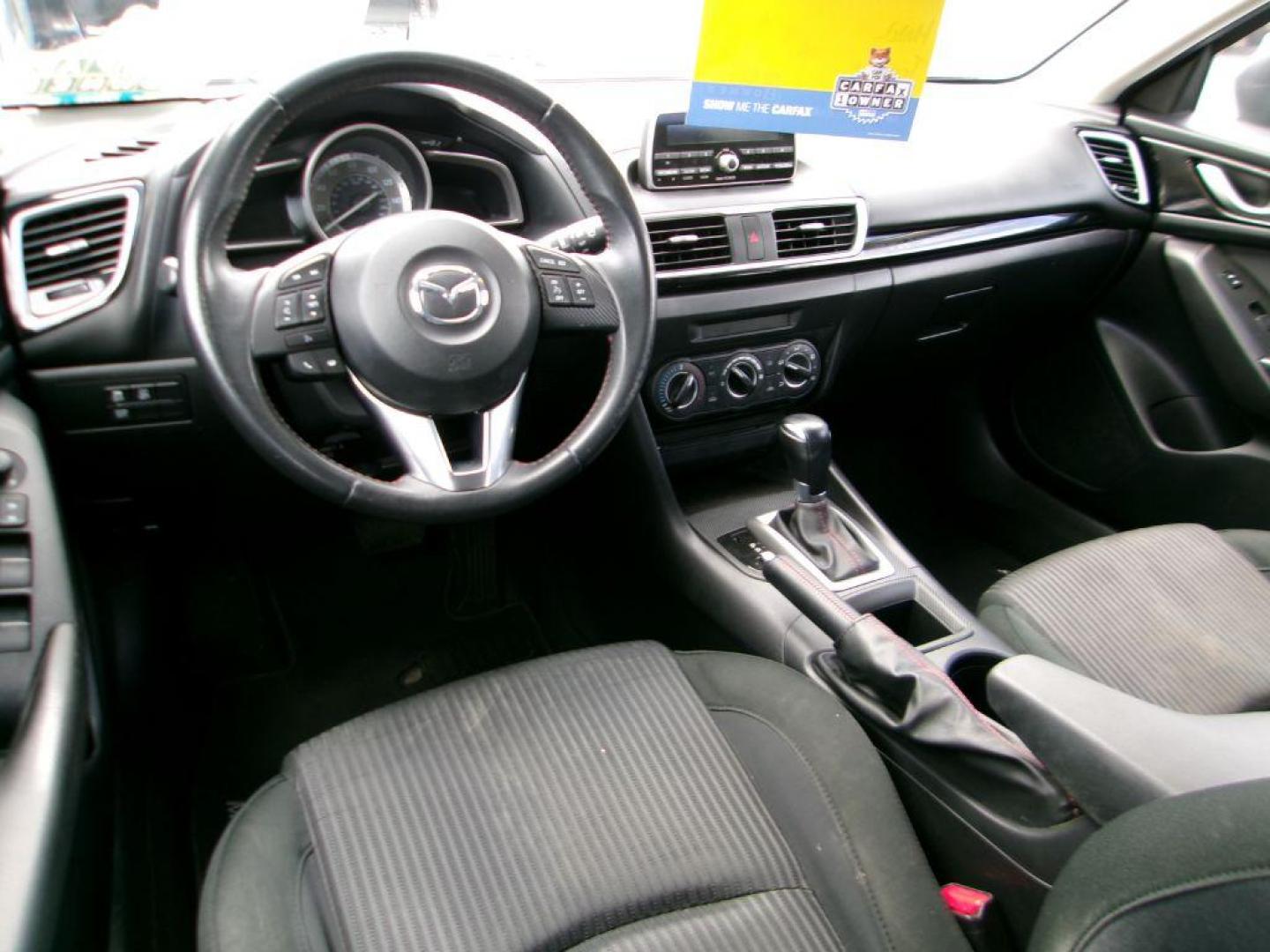2014 BLUE MAZDA 3 TOURING (JM1BM1L73E1) with an 2.0L engine, Automatic transmission, located at 501 E. Columbia St., Springfield, OH, 45503, (800) 262-7122, 39.925262, -83.801796 - Photo#14