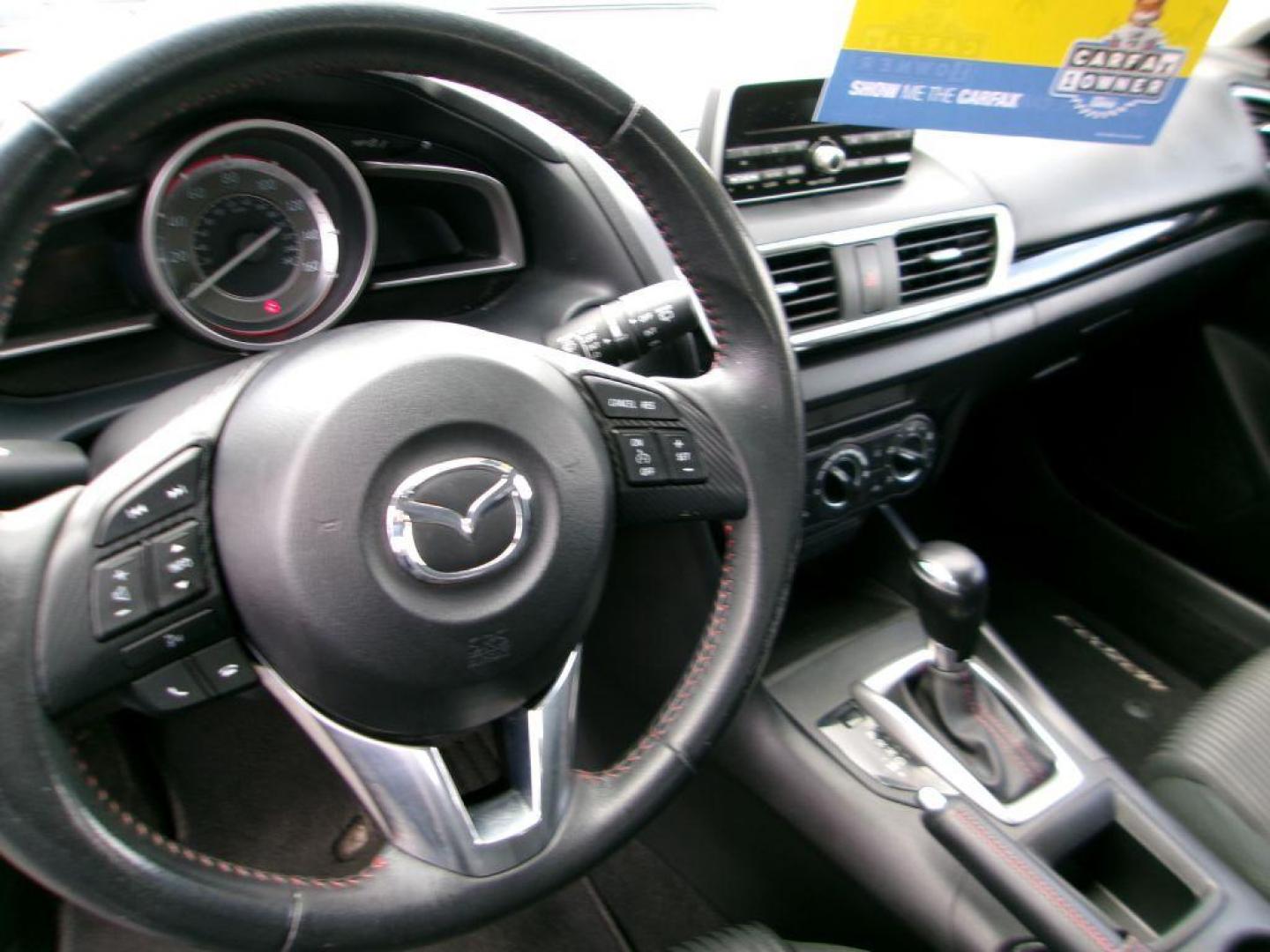 2014 BLUE MAZDA 3 TOURING (JM1BM1L73E1) with an 2.0L engine, Automatic transmission, located at 501 E. Columbia St., Springfield, OH, 45503, (800) 262-7122, 39.925262, -83.801796 - Photo#15