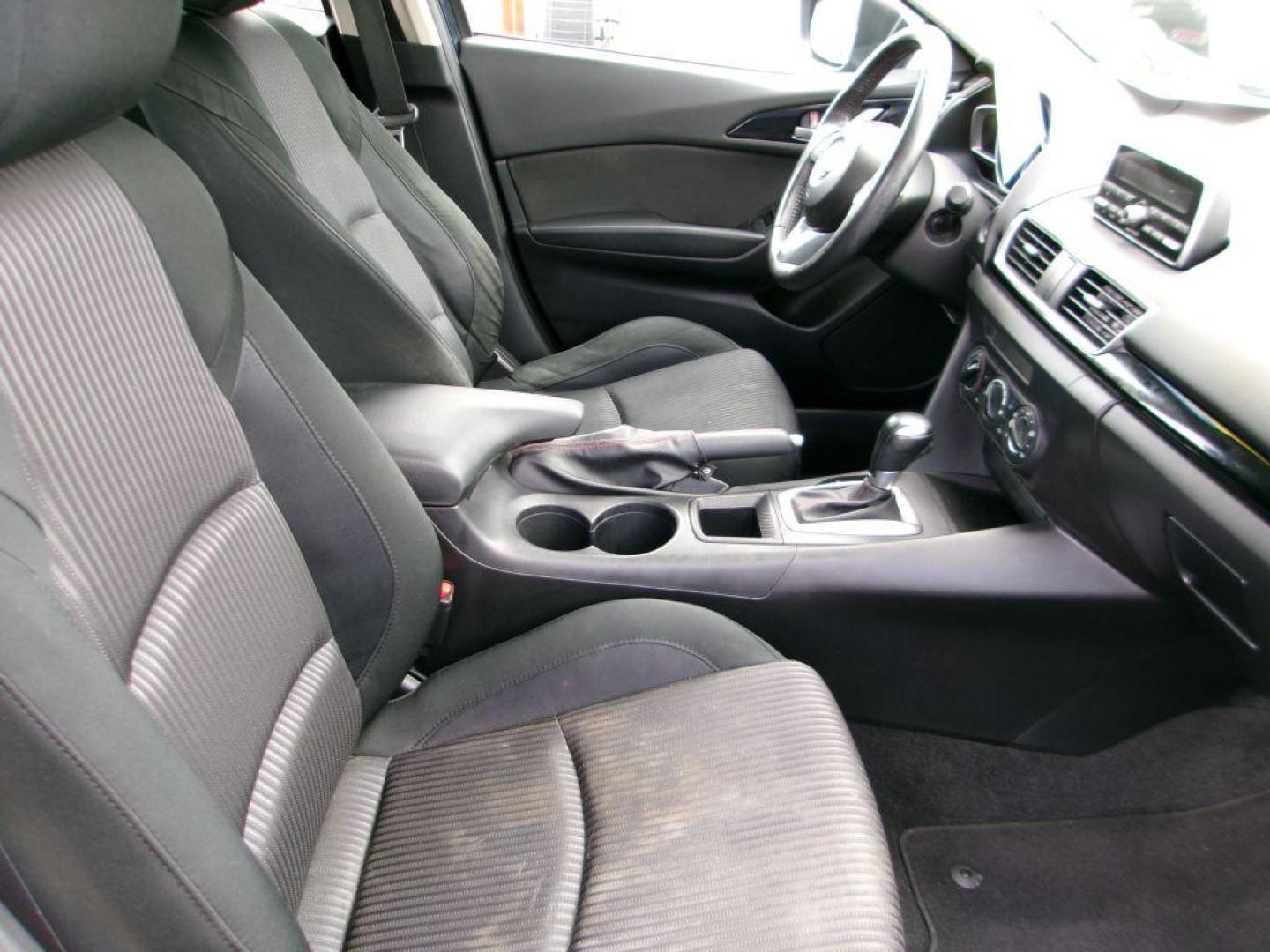 2014 BLUE MAZDA 3 TOURING (JM1BM1L73E1) with an 2.0L engine, Automatic transmission, located at 501 E. Columbia St., Springfield, OH, 45503, (800) 262-7122, 39.925262, -83.801796 - Photo#18