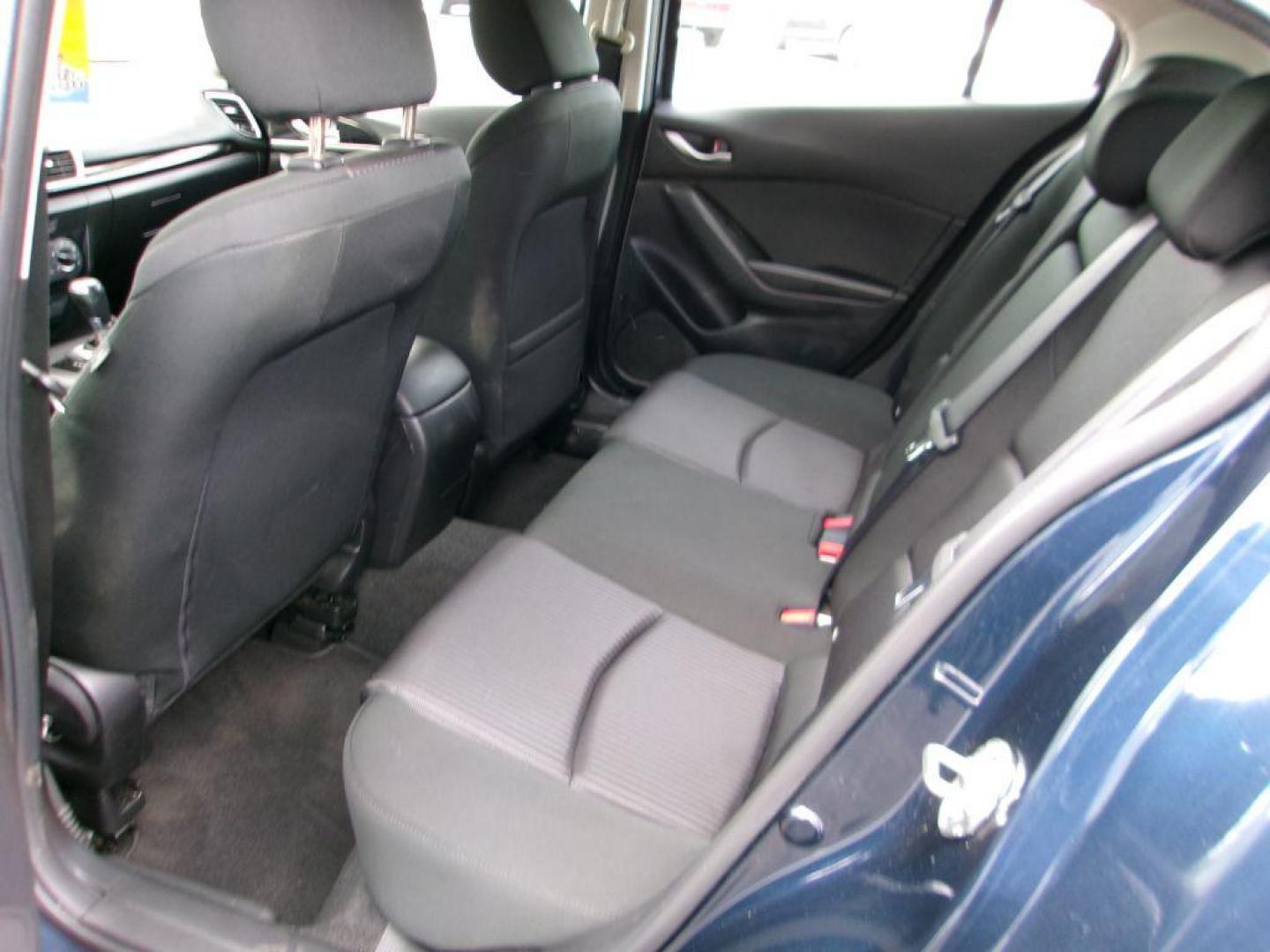 2014 BLUE MAZDA 3 TOURING (JM1BM1L73E1) with an 2.0L engine, Automatic transmission, located at 501 E. Columbia St., Springfield, OH, 45503, (800) 262-7122, 39.925262, -83.801796 - Photo#7
