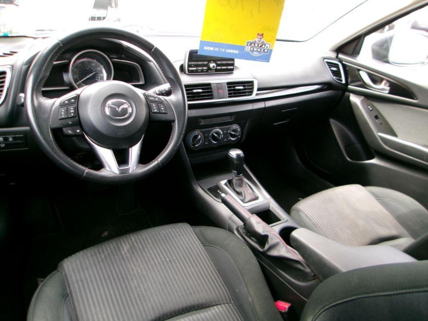 2014 BLUE MAZDA 3 TOURING (JM1BM1L73E1) with an 2.0L engine, Automatic transmission, located at 501 E. Columbia St., Springfield, OH, 45503, (800) 262-7122, 39.925262, -83.801796 - Photo#8