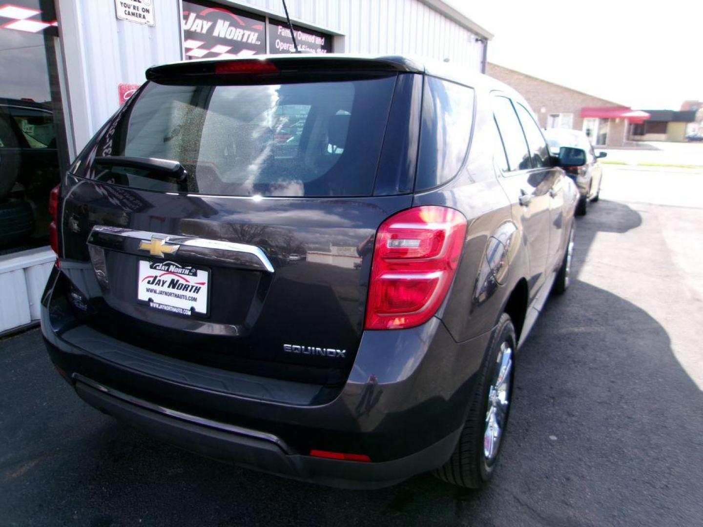 2016 GRAY CHEVROLET EQUINOX LS (2GNFLEEK7G6) with an 2.4L engine, Automatic transmission, located at 501 E. Columbia St., Springfield, OH, 45503, (800) 262-7122, 39.925262, -83.801796 - *** New Timing *** New Brakes *** Serviced and Detailed *** AWD *** Jay North Auto has offered hand picked vehicles since 1965! Our customer's enjoy a NO pressure buying experience with a small town feel. All of our vehicles get fully inspected and detailed. We are a preferred dealer for many lo - Photo#6
