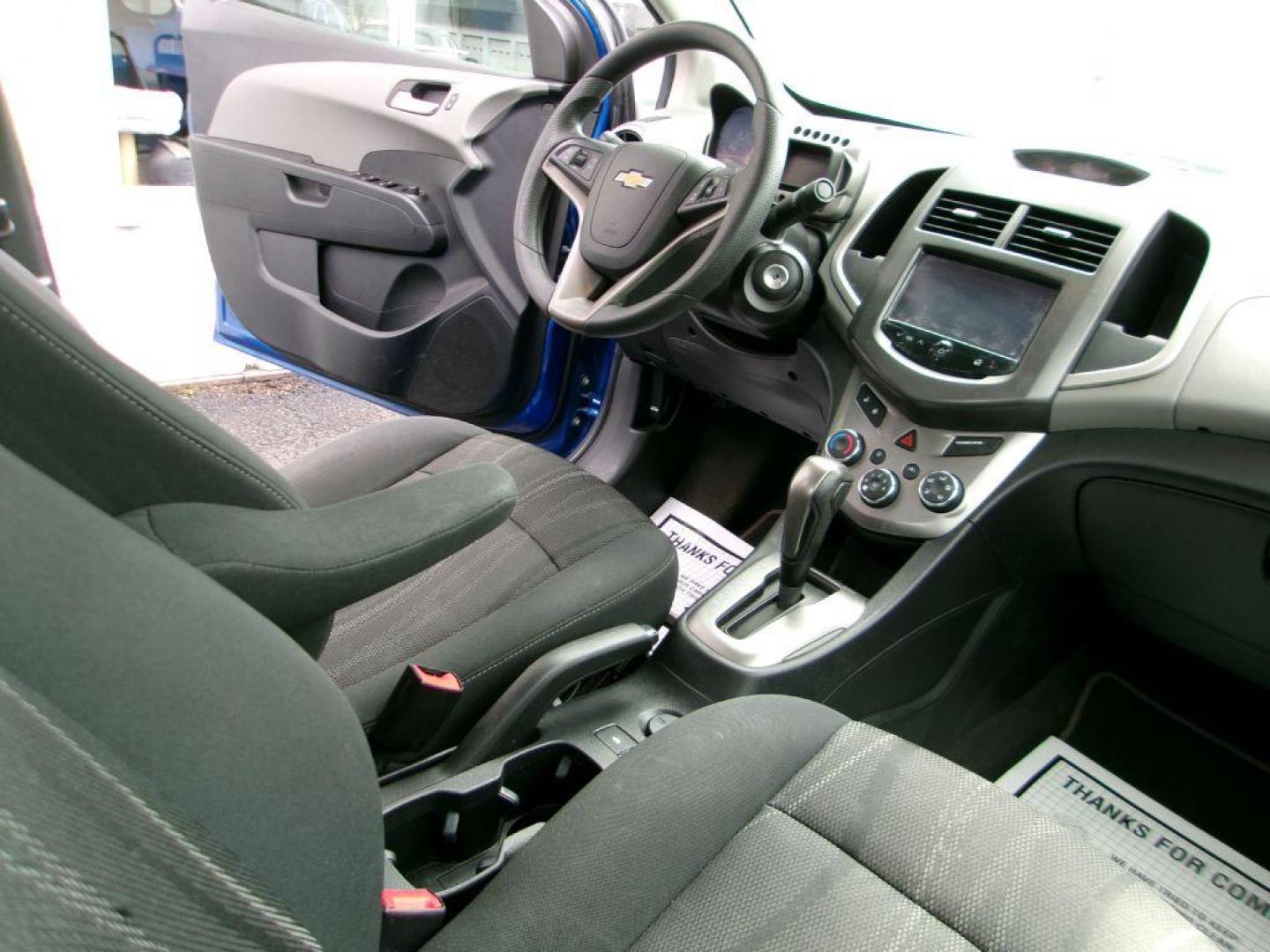 2016 BLUE CHEVROLET SONIC LT (1G1JC5SH5G4) with an 1.8L engine, Automatic transmission, located at 501 E. Columbia St., Springfield, OH, 45503, (800) 262-7122, 39.925262, -83.801796 - Photo#11