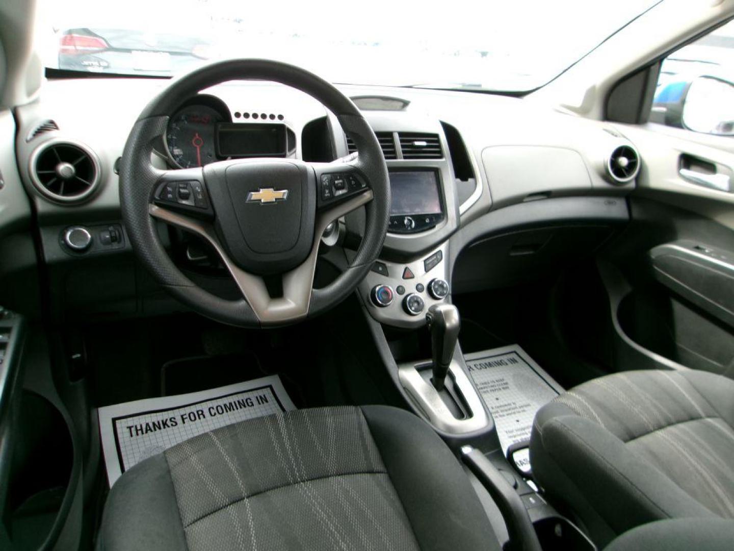 2016 BLUE CHEVROLET SONIC LT (1G1JC5SH5G4) with an 1.8L engine, Automatic transmission, located at 501 E. Columbia St., Springfield, OH, 45503, (800) 262-7122, 39.925262, -83.801796 - Photo#8