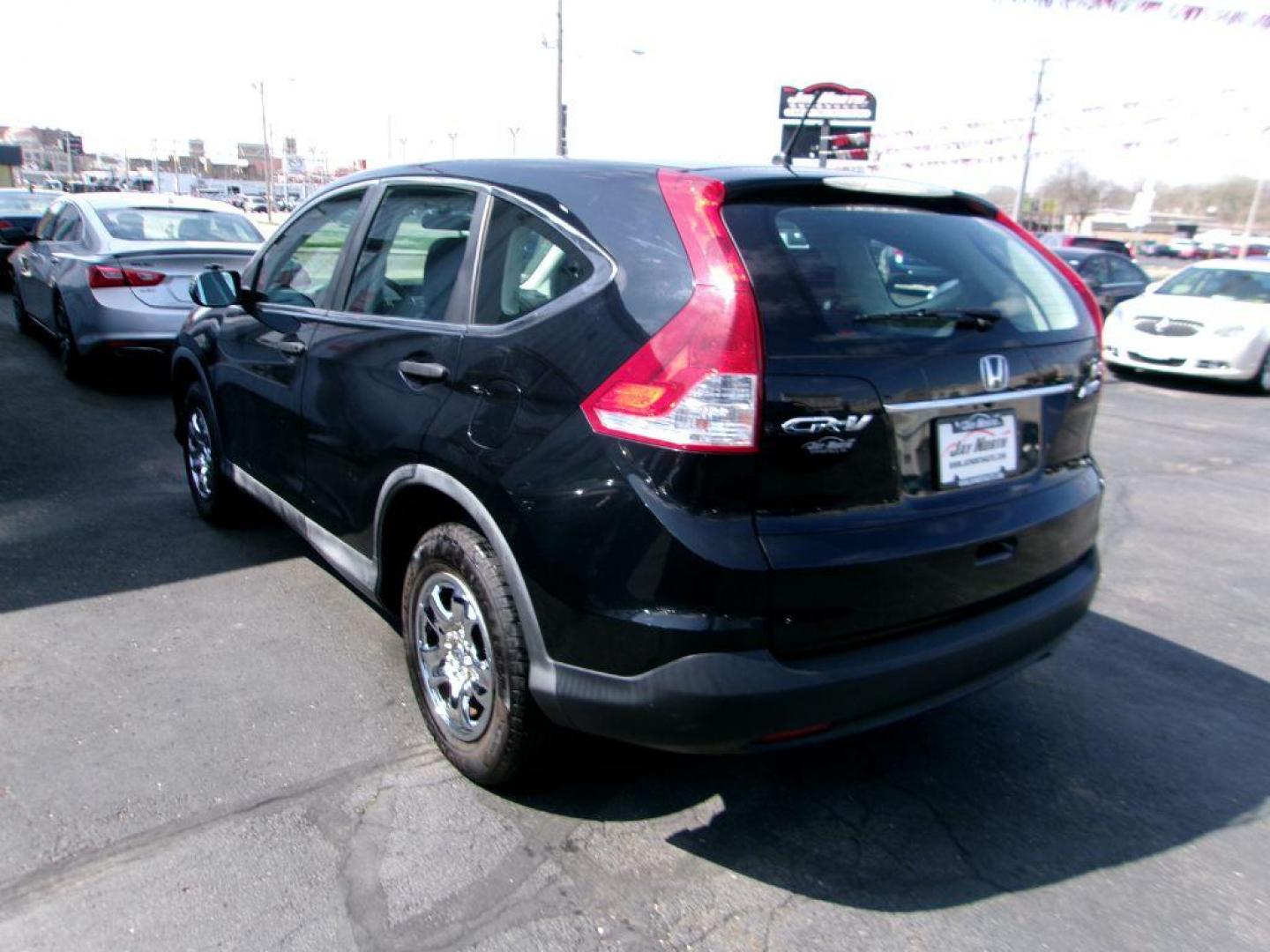 2014 BLACK HONDA CR-V LX (2HKRM4H32EH) with an 2.4L engine, Automatic transmission, located at 501 E. Columbia St., Springfield, OH, 45503, (800) 262-7122, 39.925262, -83.801796 - *** New Timing w/ Honda Parts *** Clean CarFax *** Low Miles *** AWD *** Serviced and Detailed *** Back Up Camera *** Jay North Auto has offered hand picked vehicles since 1965! Our customer's enjoy a NO pressure buying experience with a small town feel. All of our vehicles get fully inspect - Photo#5