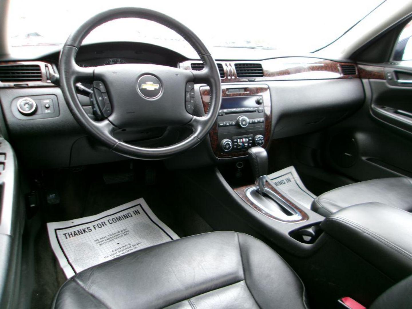 2012 BLUE CHEVROLET IMPALA LTZ (2G1WC5E33C1) with an 3.6L engine, Automatic transmission, located at 501 E. Columbia St., Springfield, OH, 45503, (800) 262-7122, 39.925262, -83.801796 - Photo#10